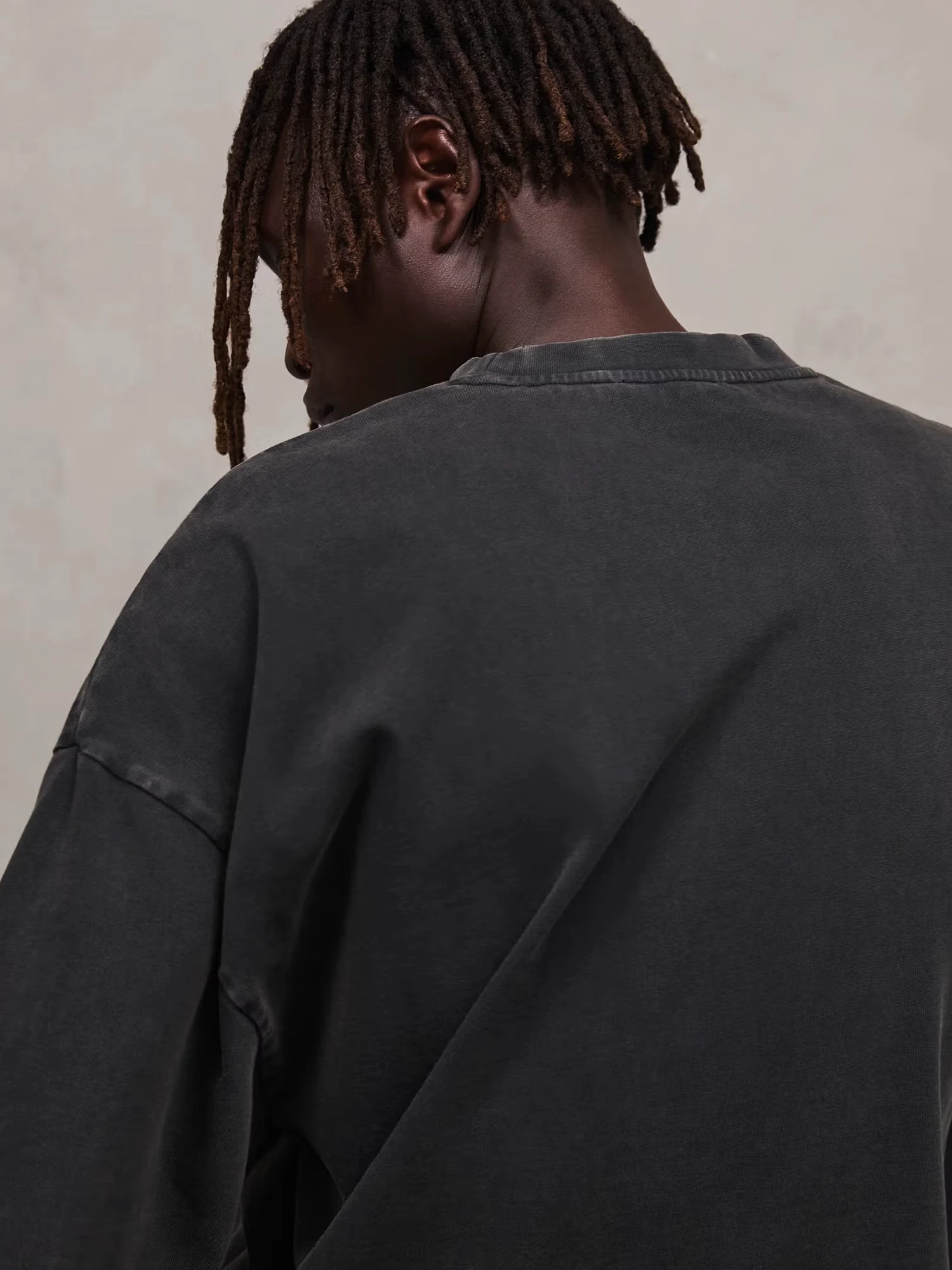 Футболка entire studios Heavy Boxy Washed Black