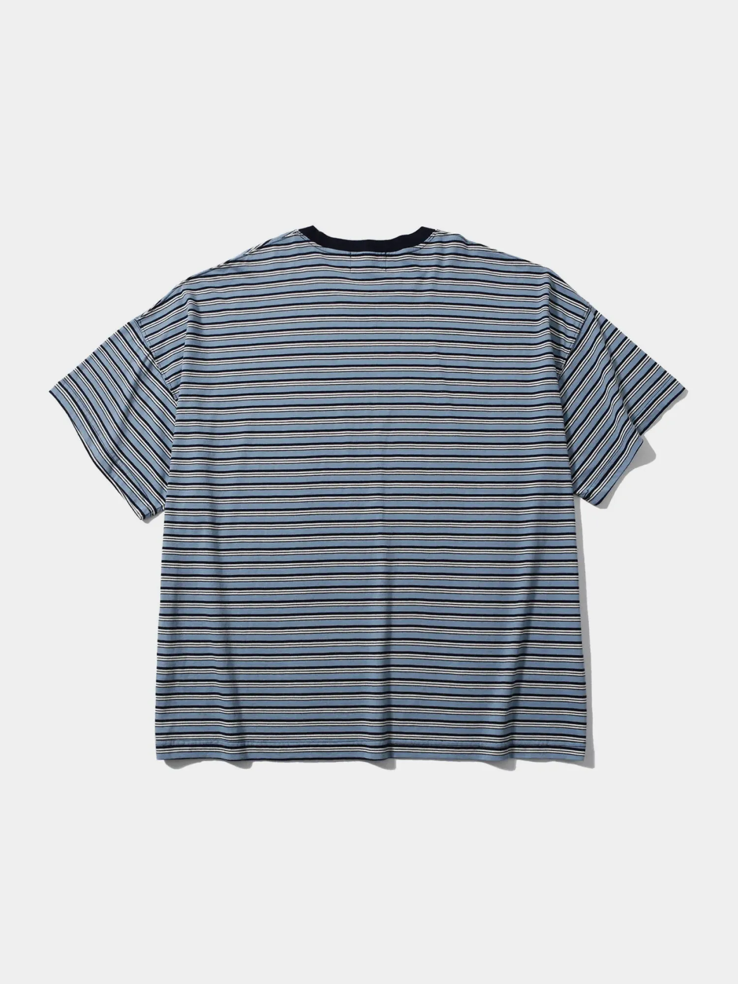 Футболка ANGLAN Multi Striped Half Tee Blue