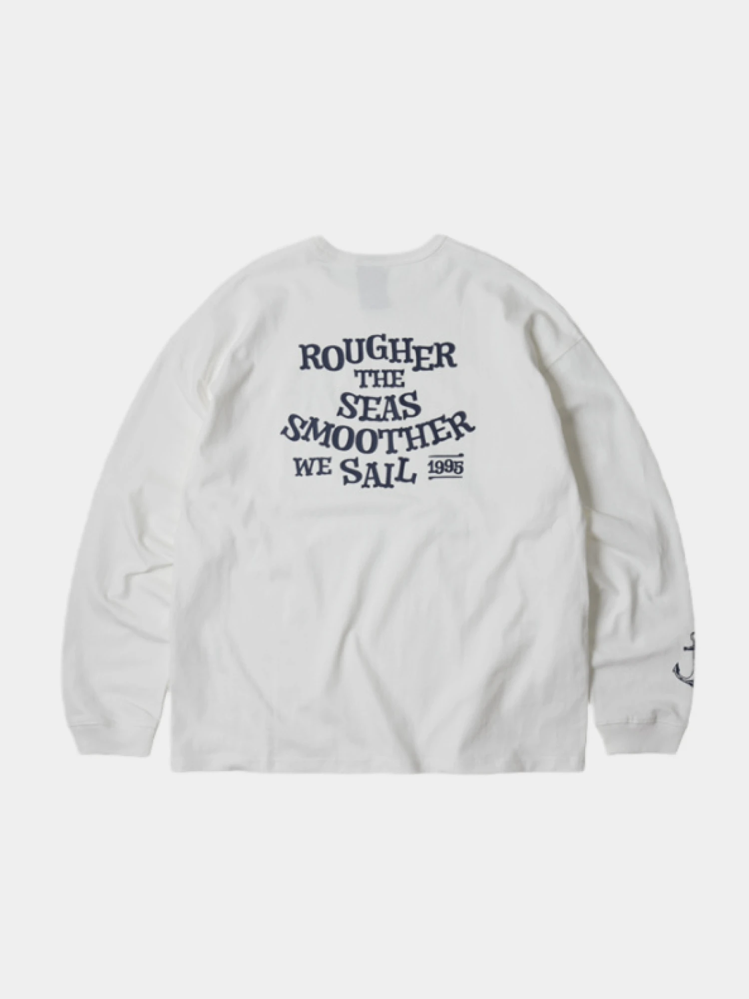 Лонгслив FrizmWORKS Rough Sea Smooth Sail White