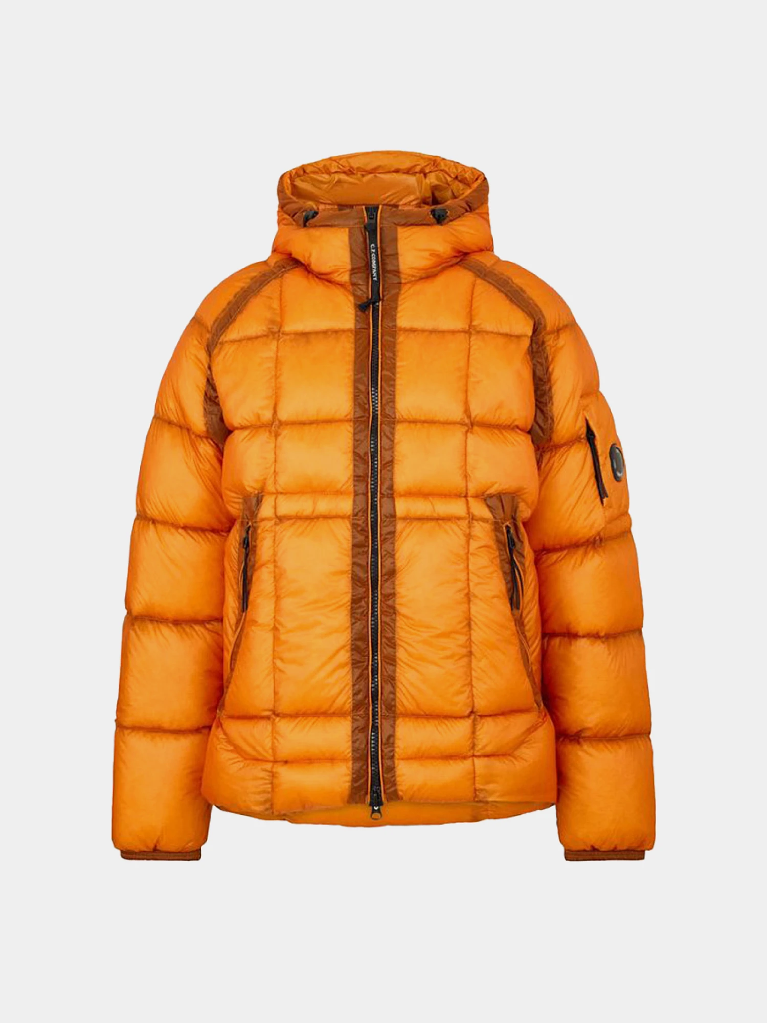 Пуховик C.P. Company D.D. Shell Hooded Russet Orange
