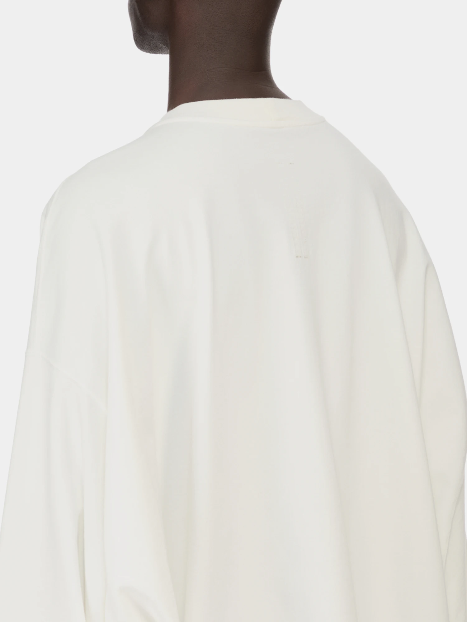 Свитшот RICK OWENS DRKSHDW Hun Crewneck Milk/Black