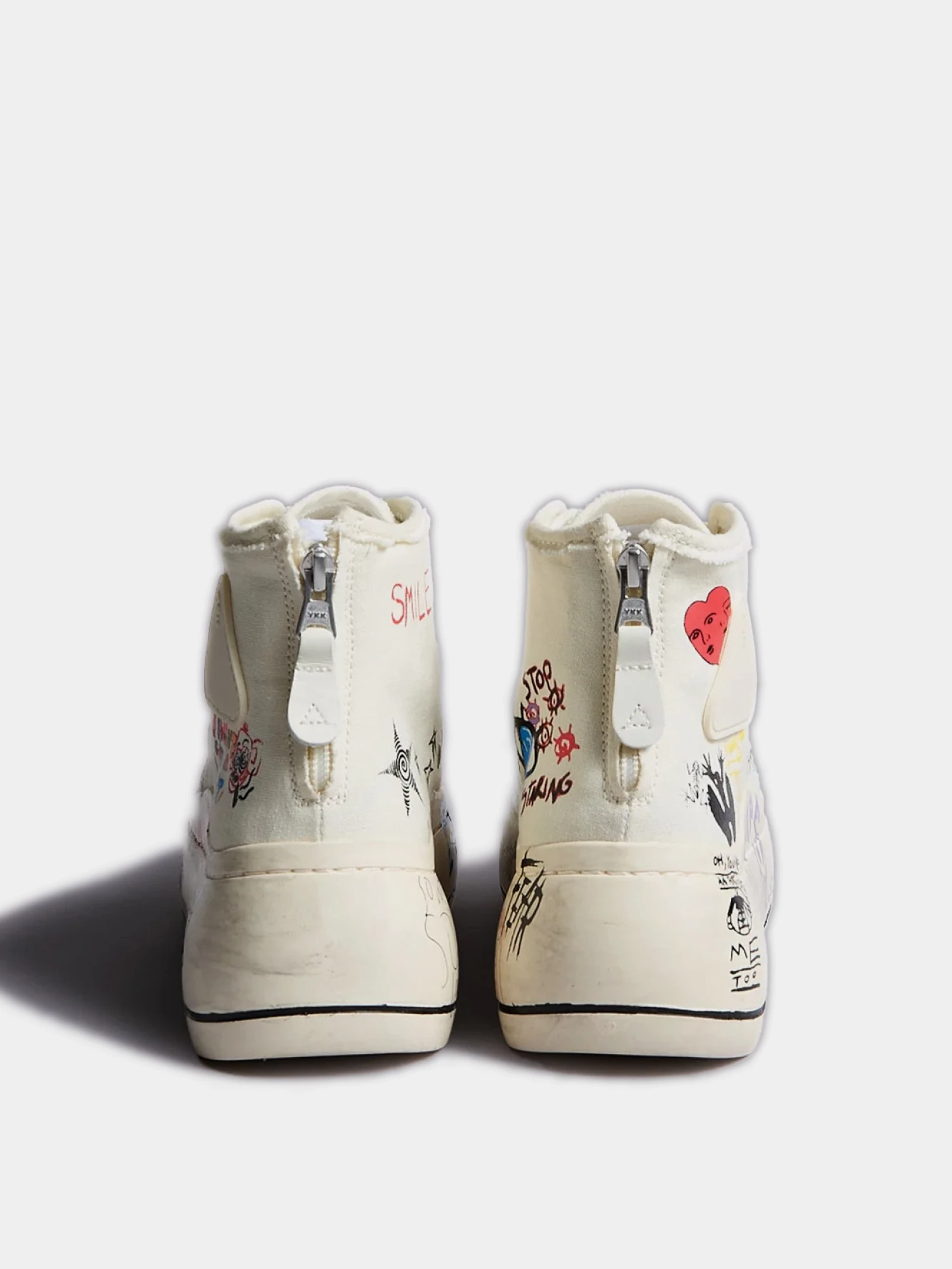 Женские кеды R13 Kurt High Top Sneaker Ecru