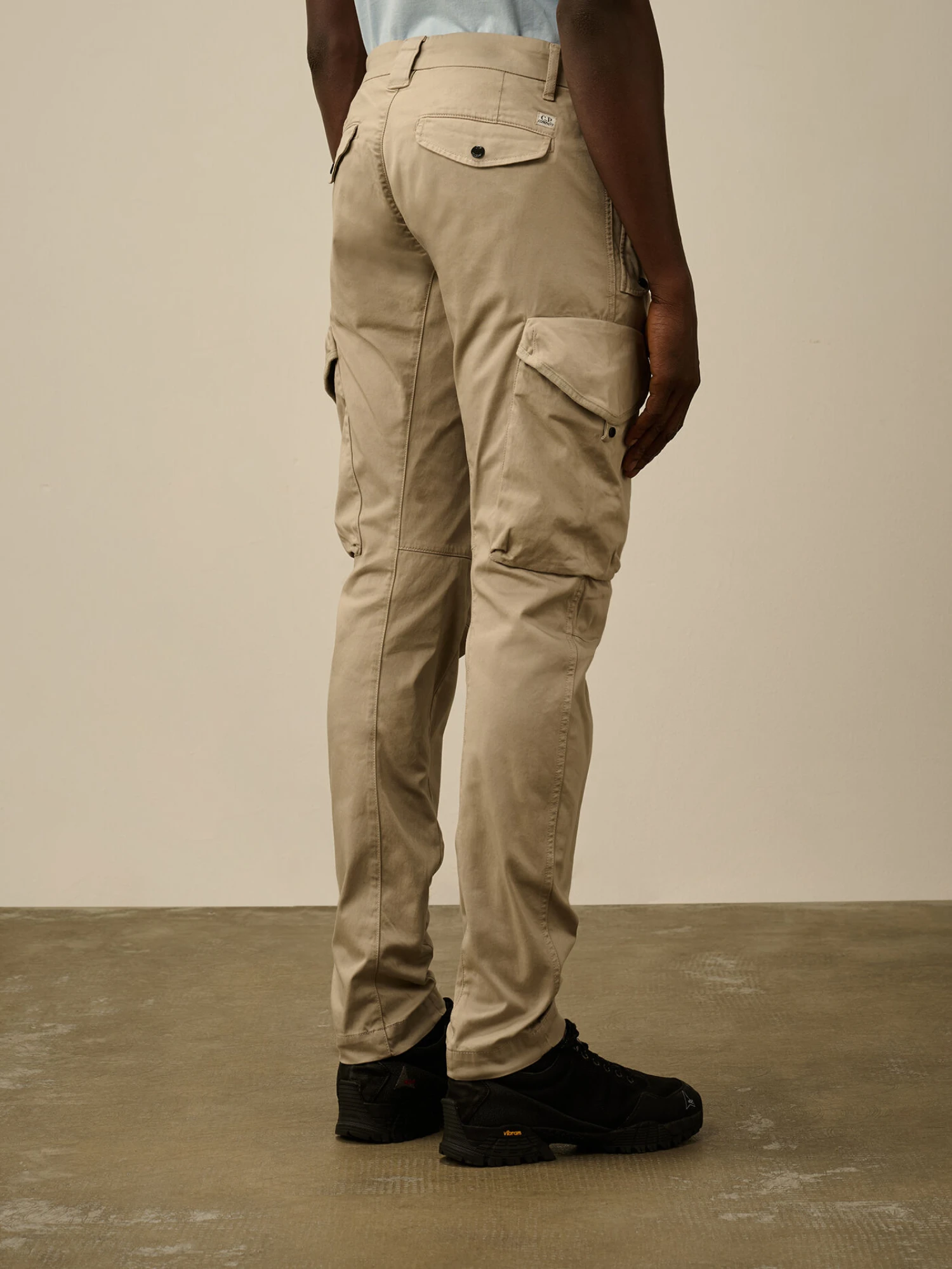 Брюки C.P. Company Stretch Sateen Utility Vintage Khaki