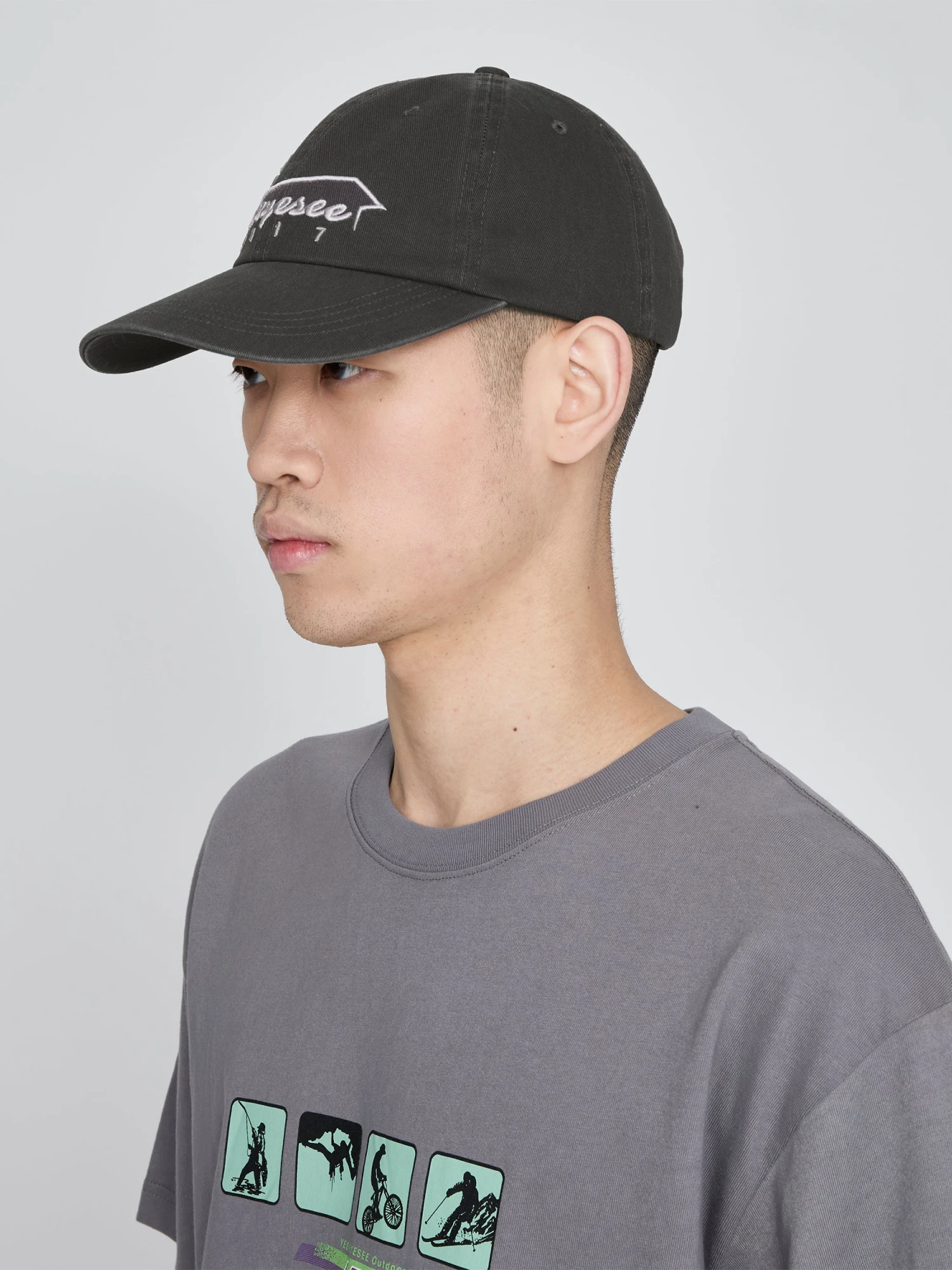 Кепка YESEYESEE Host Cap Gun Metal