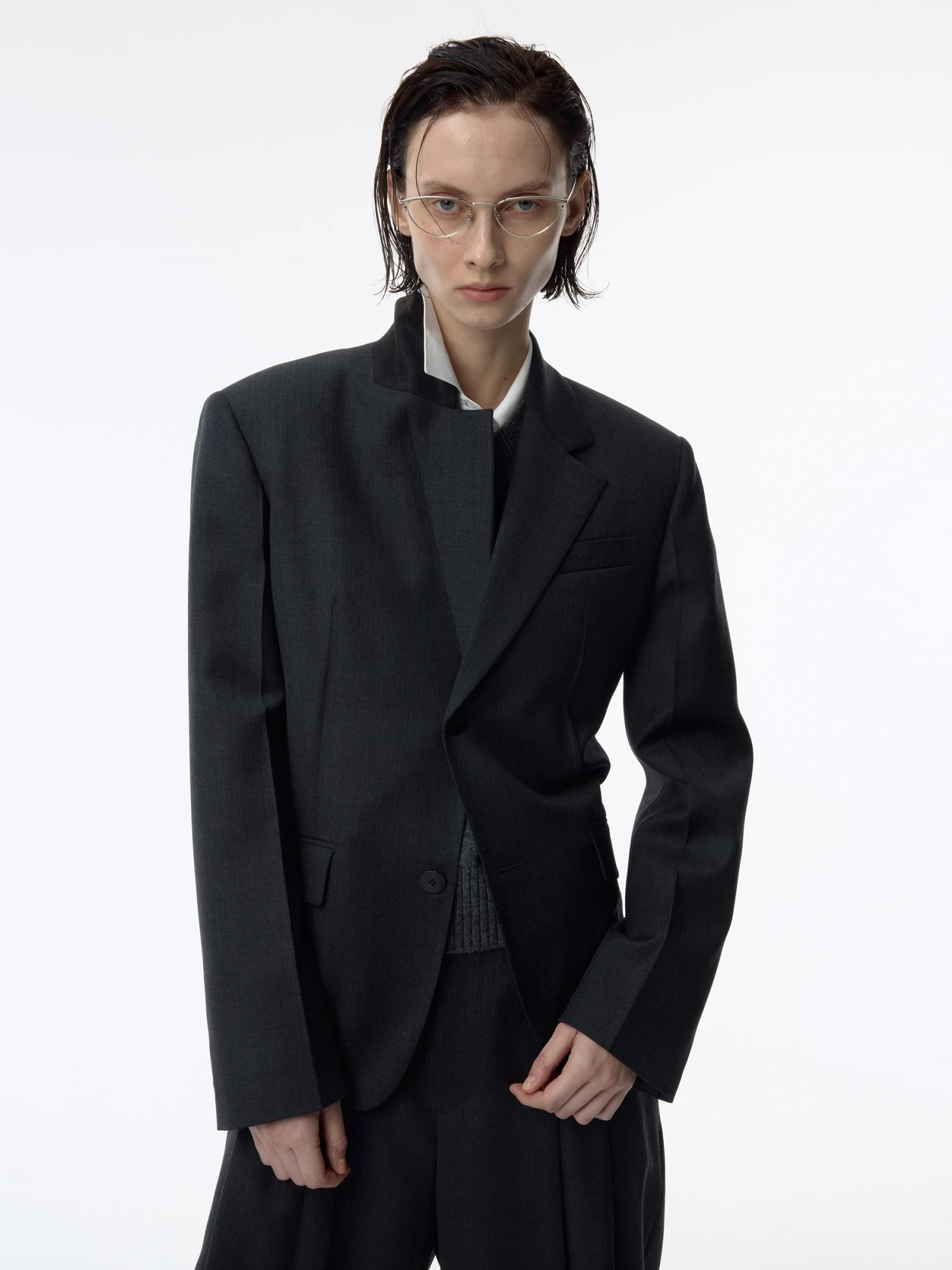 Пиджак ADERERROR Sig; BK Tag 01 Grey
