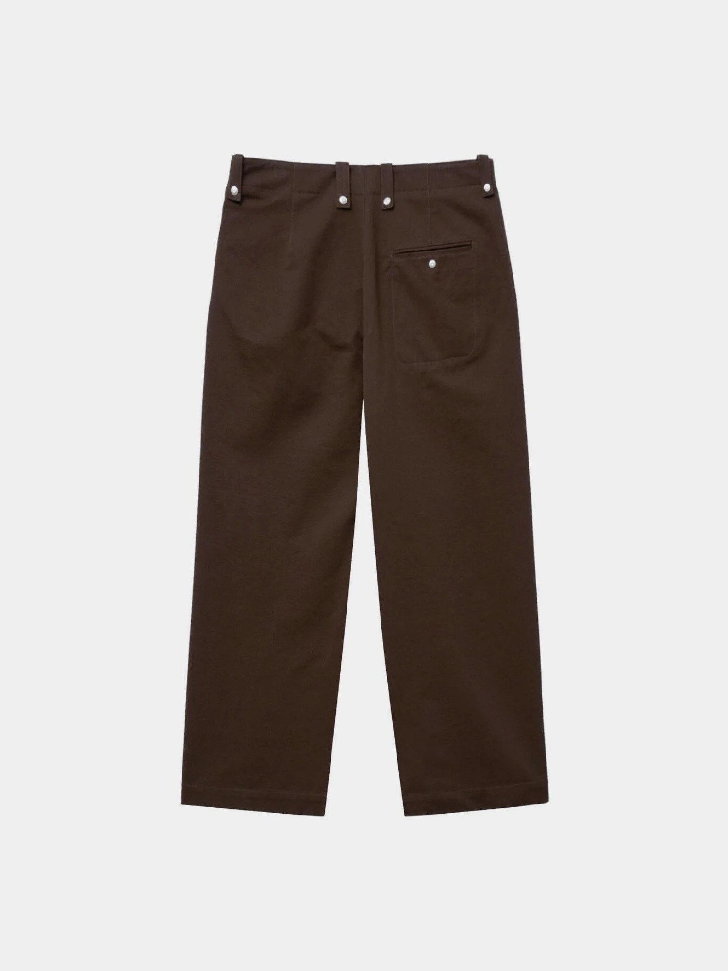 Брюки AFTER PRAY Wide Chino Brown