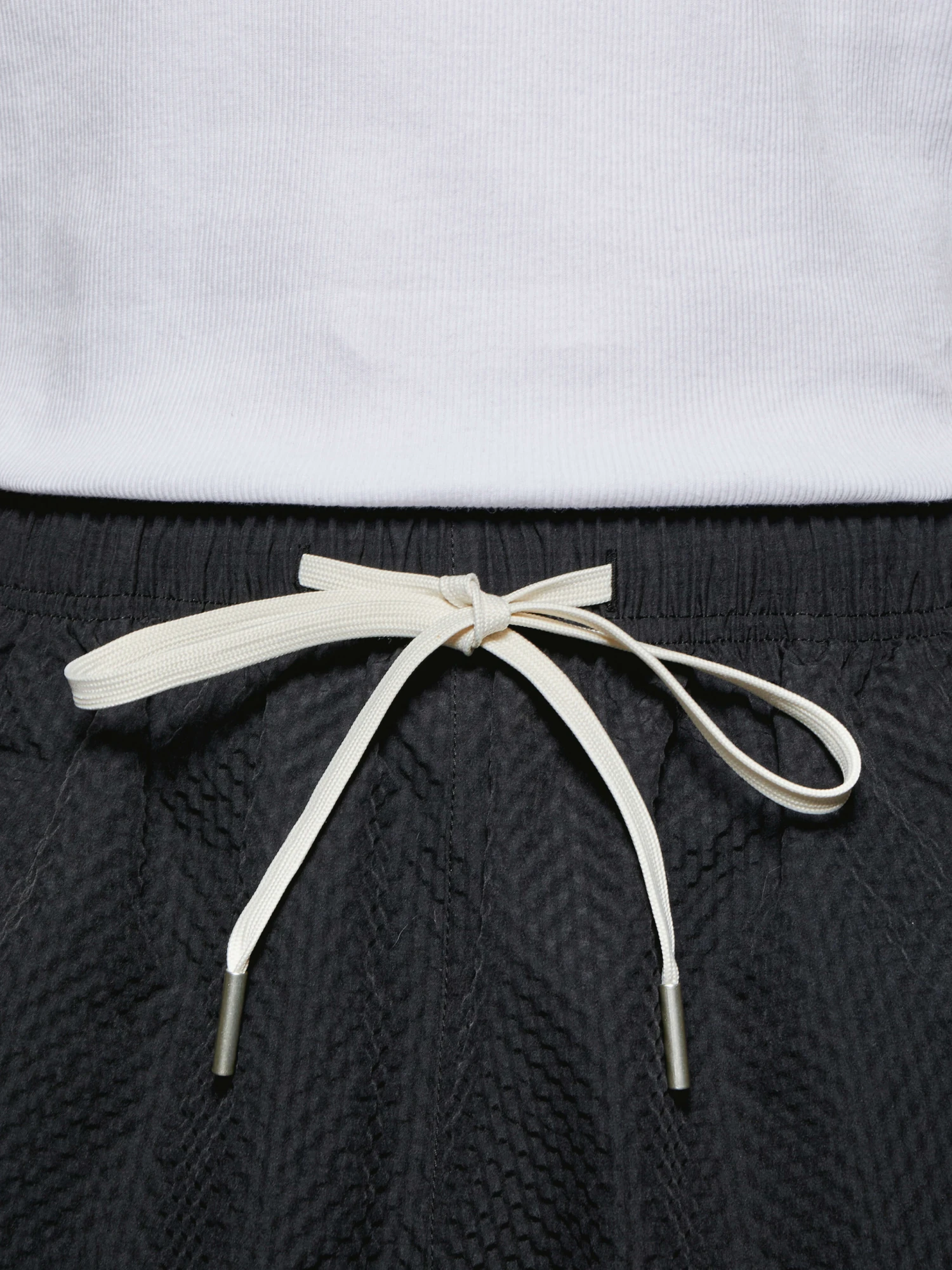 Шорты MKI MIYUKI ZOKU Seersucker Shorts Black