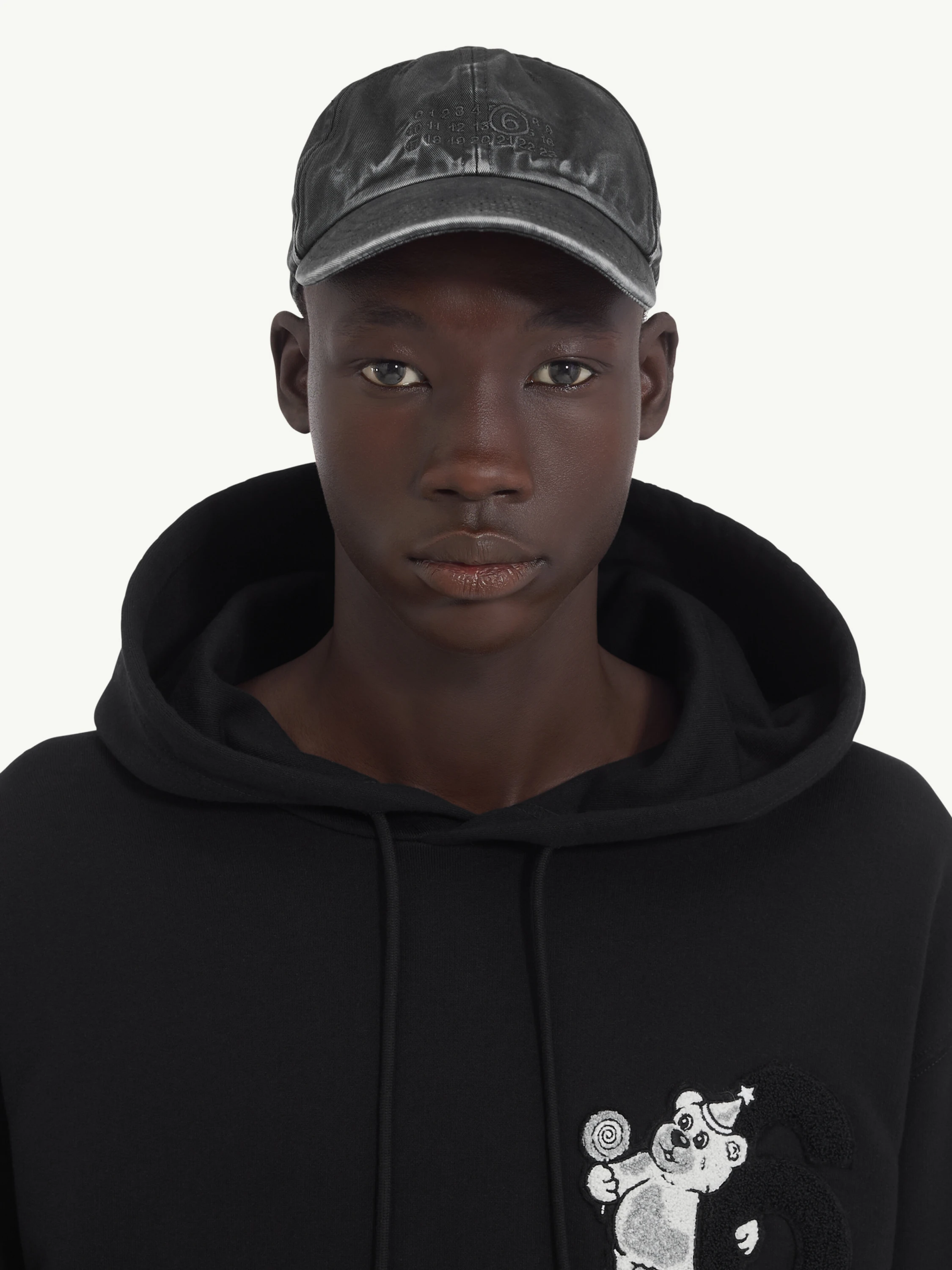 Кепка MM6 Maison Margiela Numeric Black