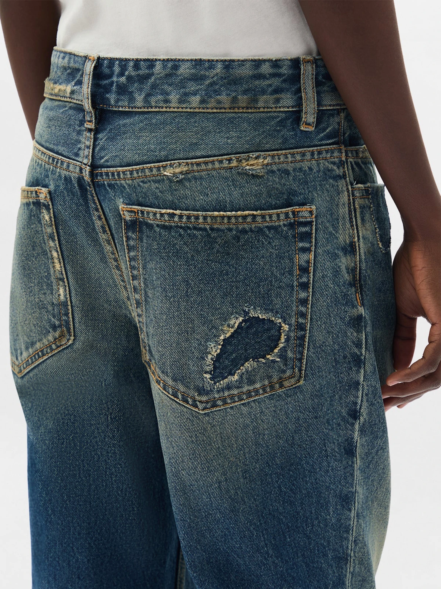 Женские джинсы Ann Demeulemeester Toos Vintage Blue