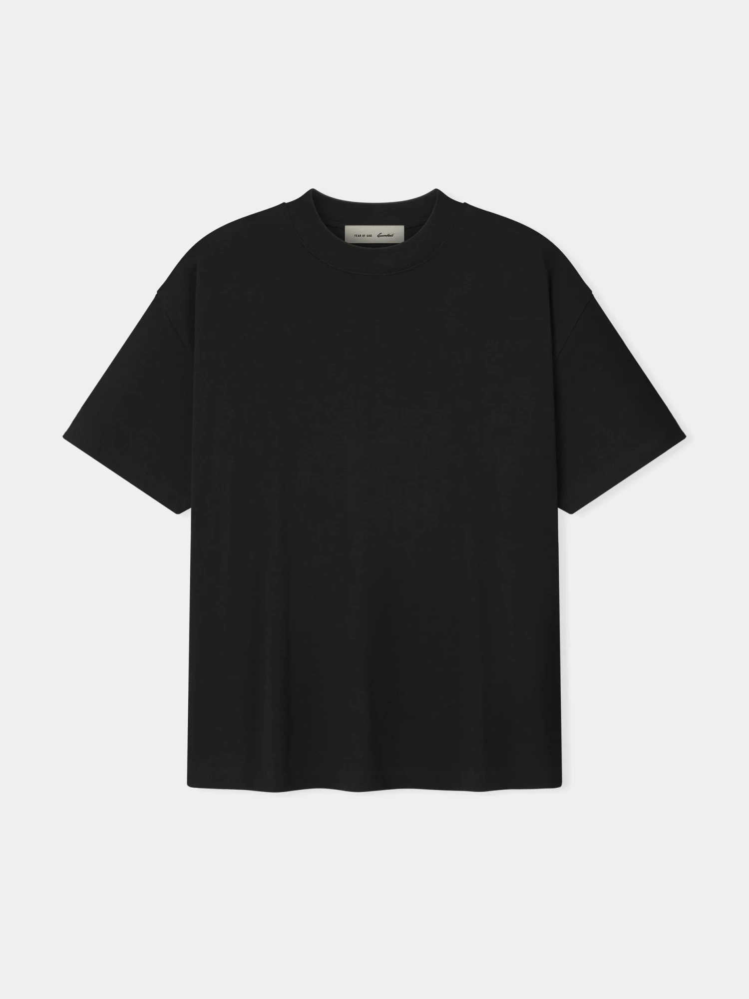 Футболка Fear of God ESSENTIALS Signature Vintage Black
