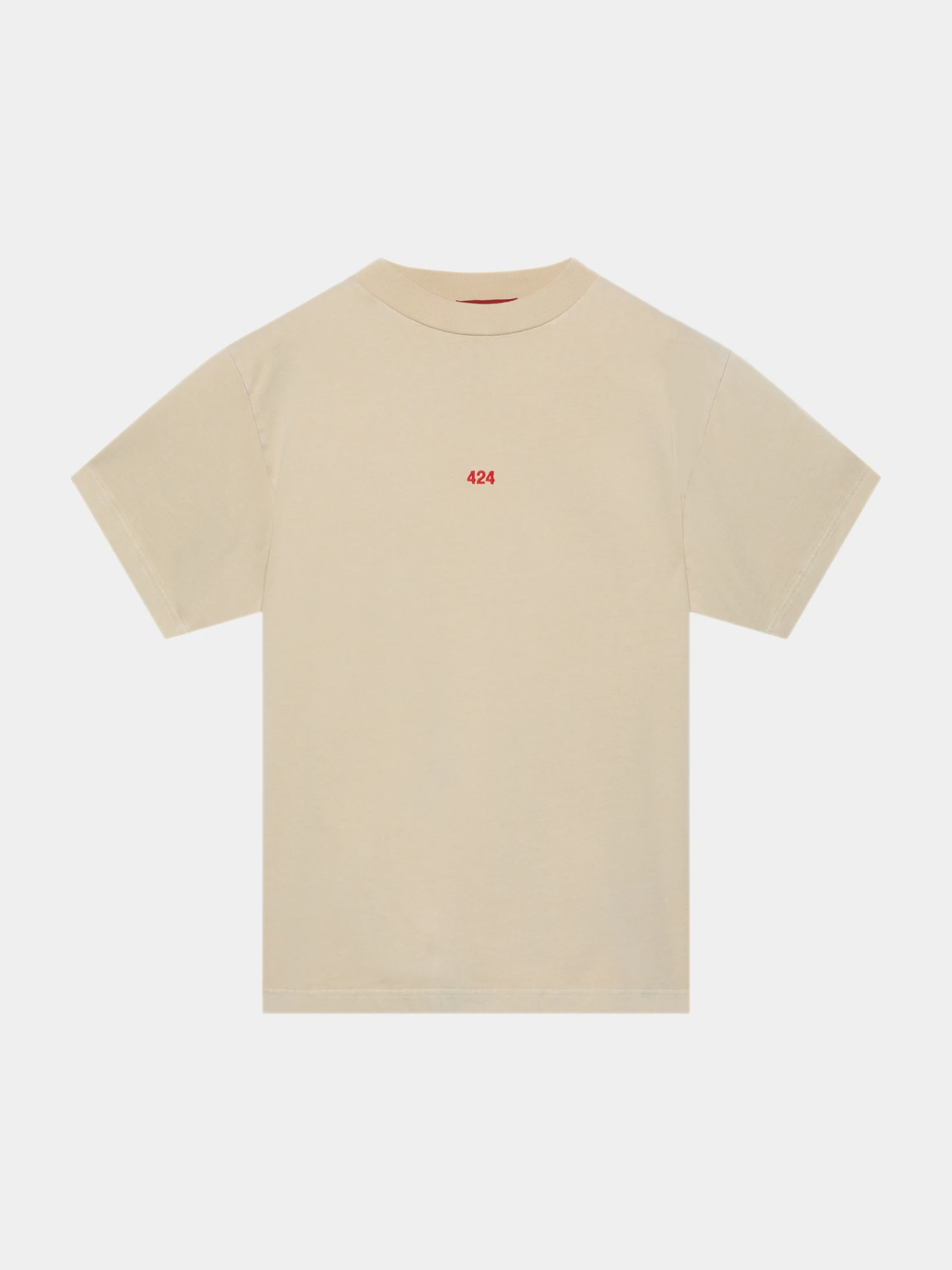 Футболка 424 Alias Regular T-Shirt Washing Dye Tea