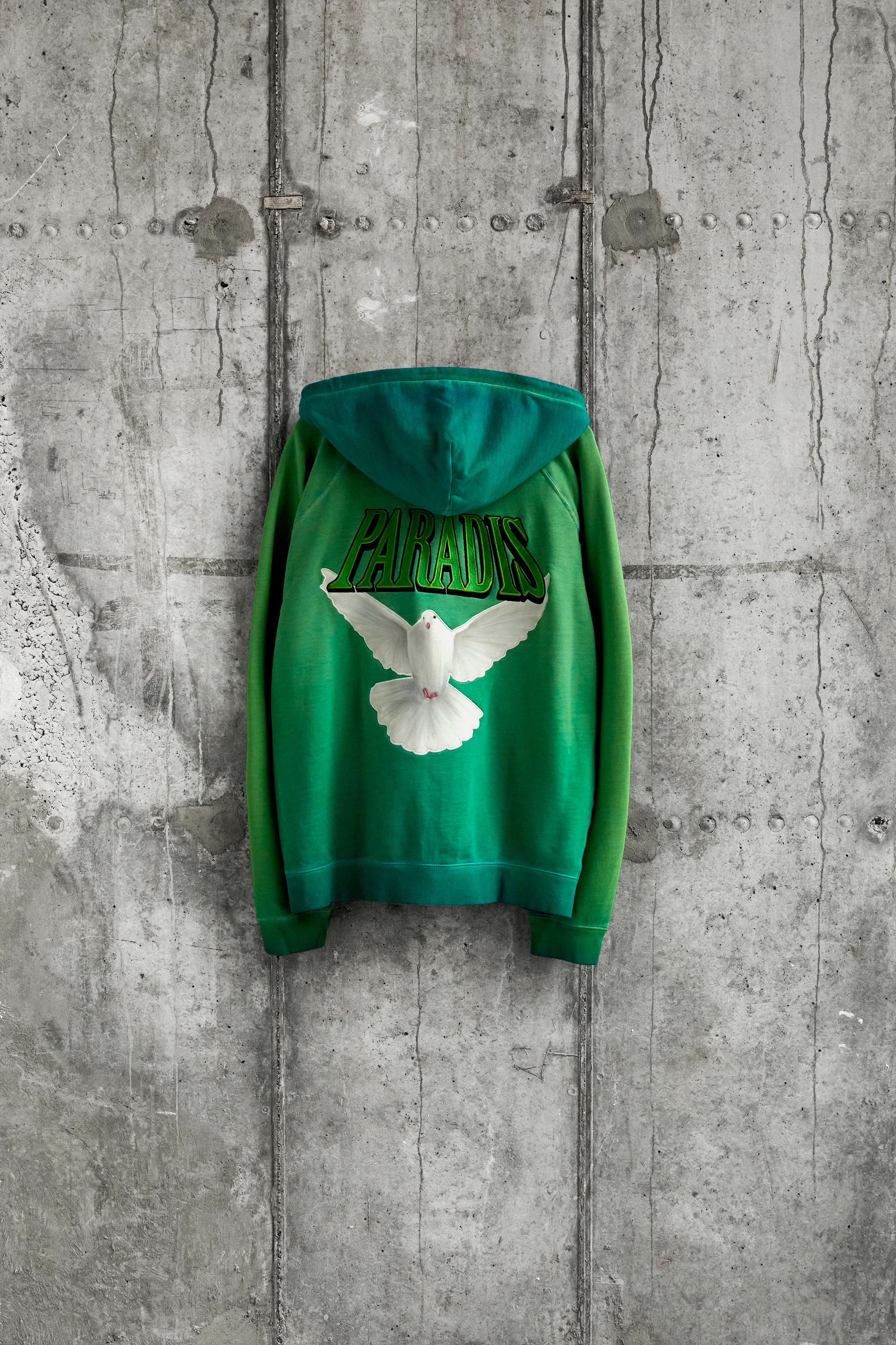 Зип-худи 3.PARADIS Dove Zip Hooded Green