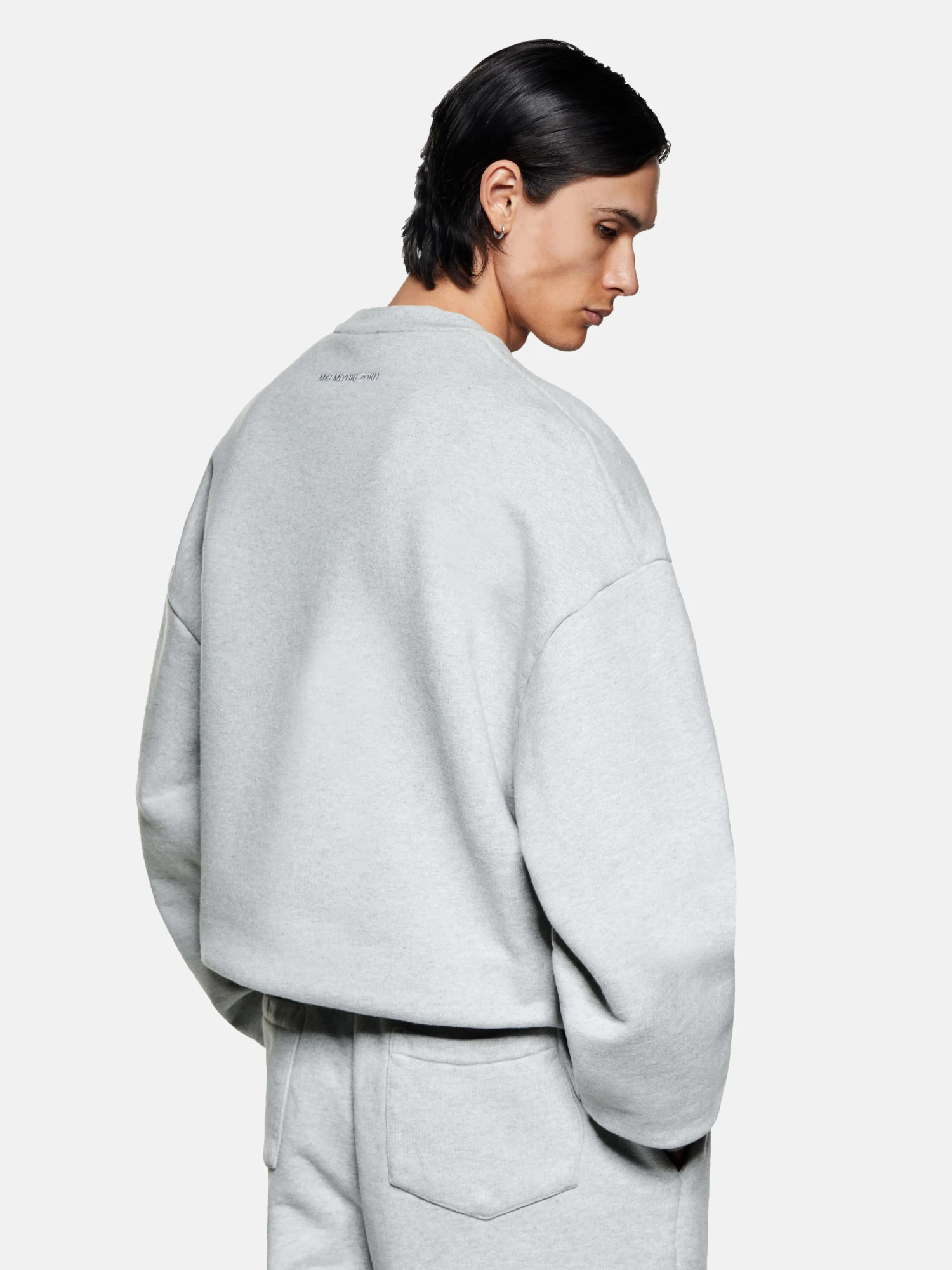 Свитшот MKI MIYUKI ZOKU 800 GSM Superweight Grey