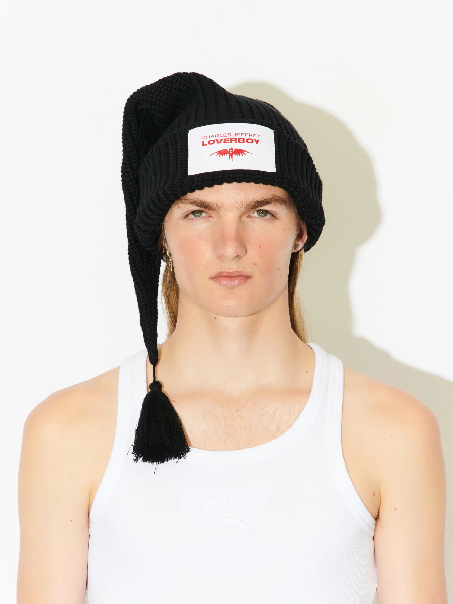 Шапка Charles Jeffrey Loverboy Sloppy Giuseppe Black