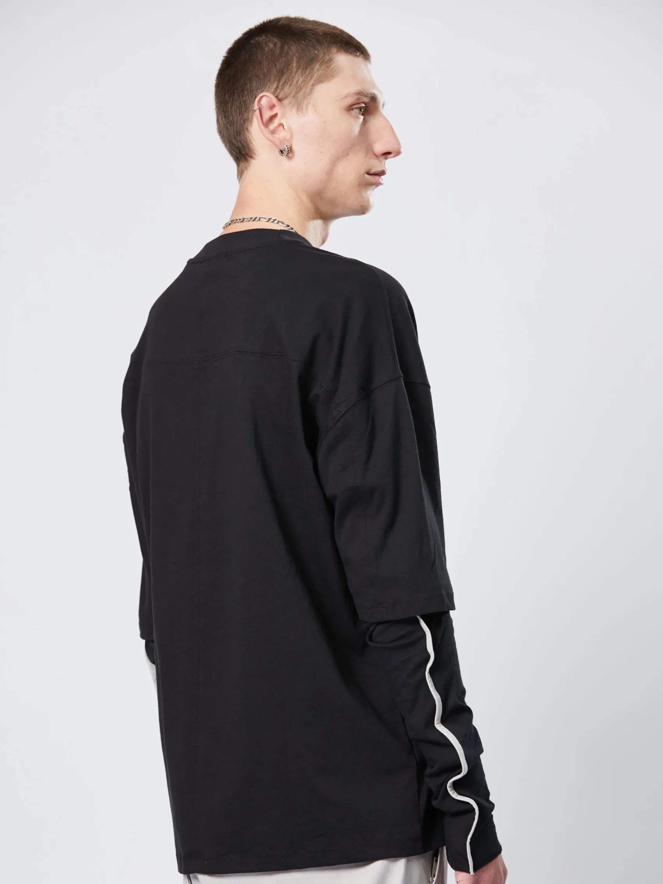 Лонгслив thom/krom M TS 766 Black