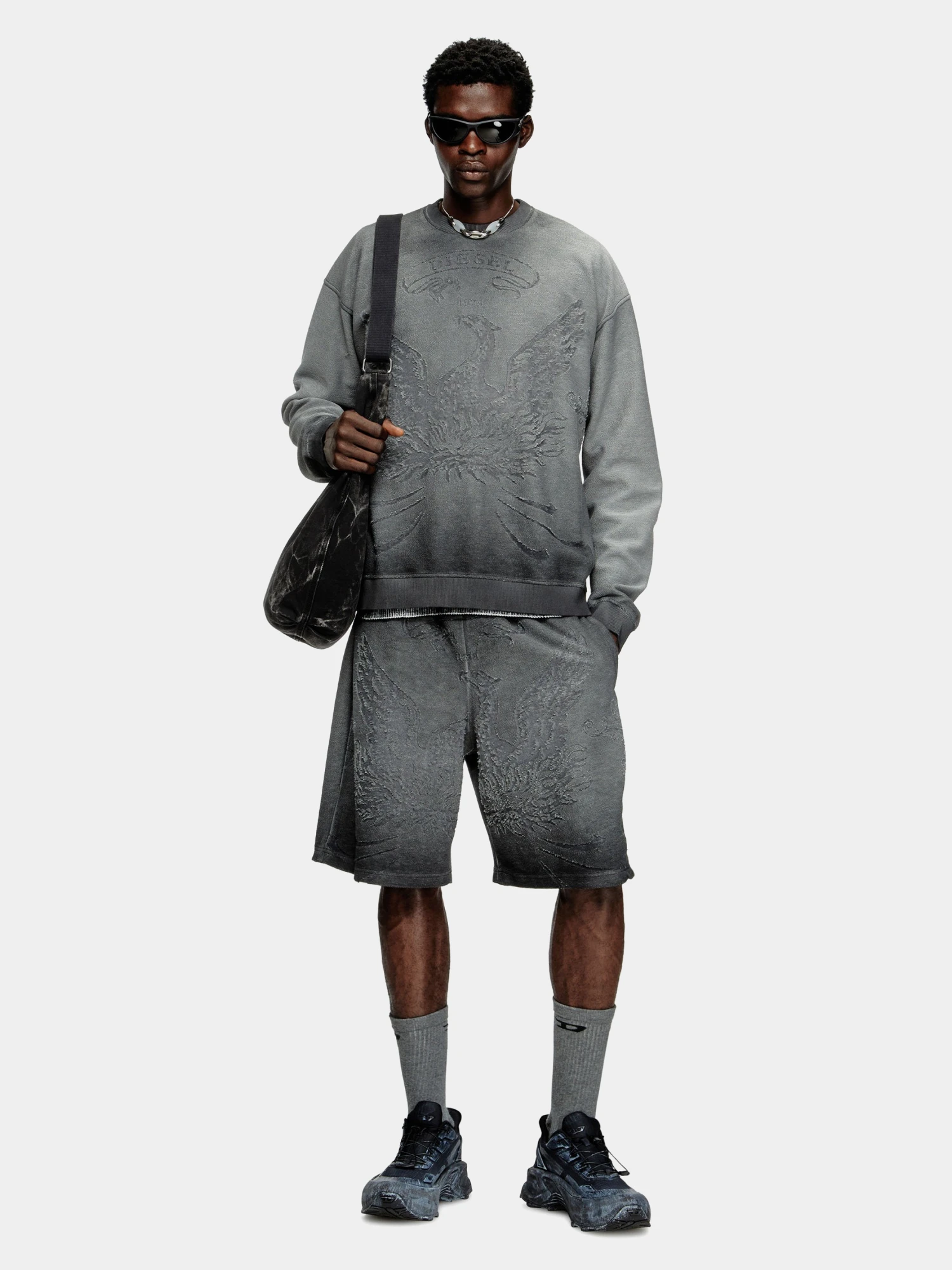 Свитшот Diesel S-Aron Grey