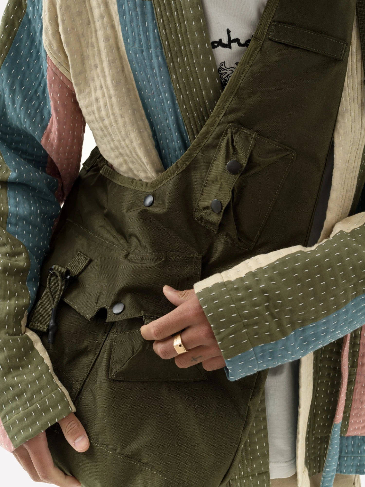 Тоут MAHARISHI 1113 Maha M.A.L.I.C.E. Monk Sling Olive