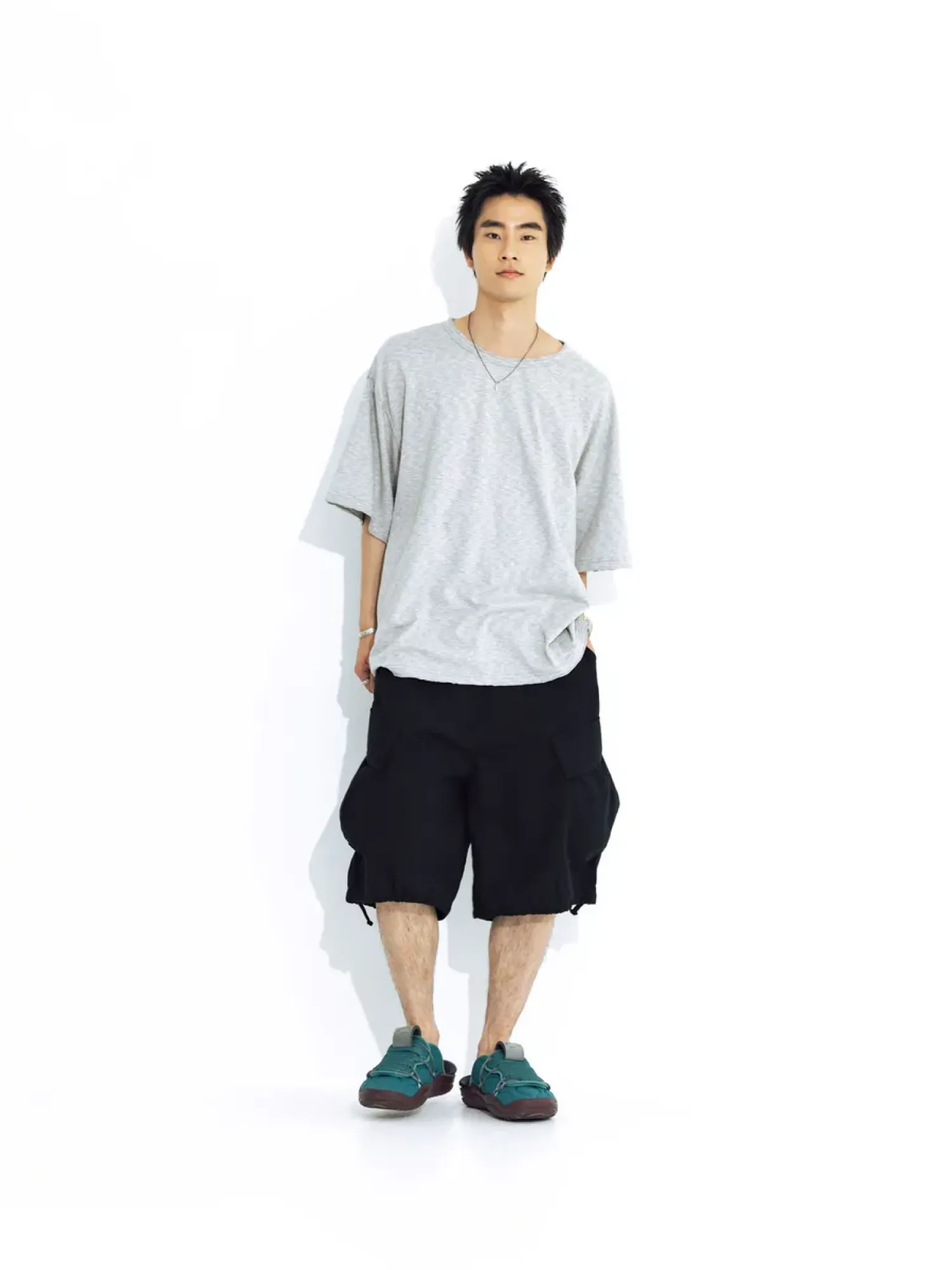Шорты ANGLAN Ripstop Cargo Half Pants Black