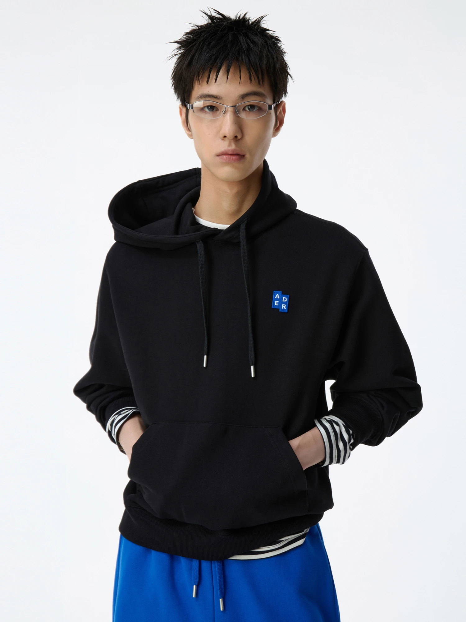 Худи ADERERROR Sig BL Tag Hoodie 01 Black