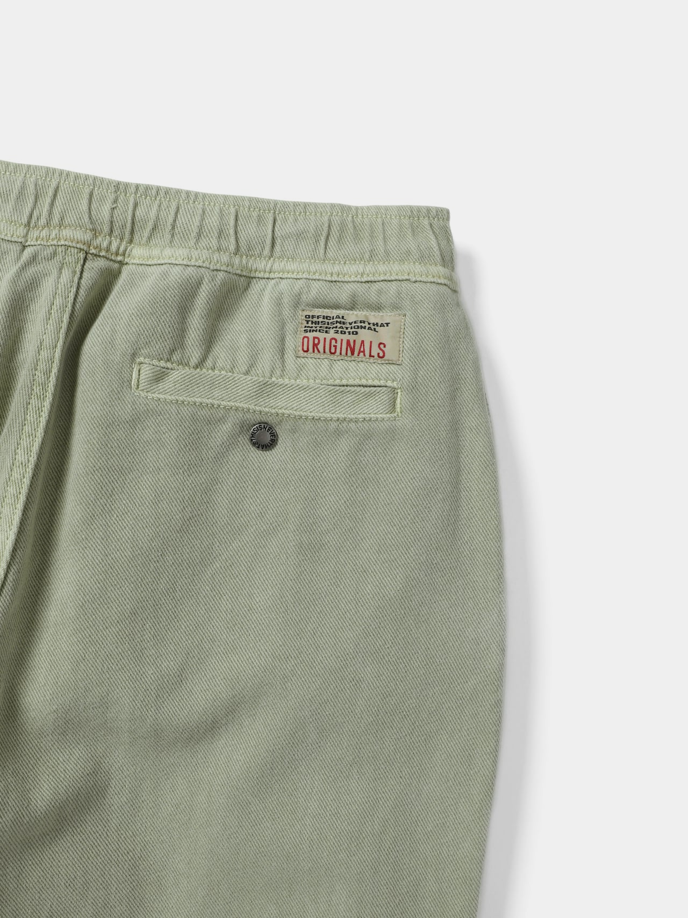 Брюки thisisneverthat Overdyed Twill Pant - Updated Beige