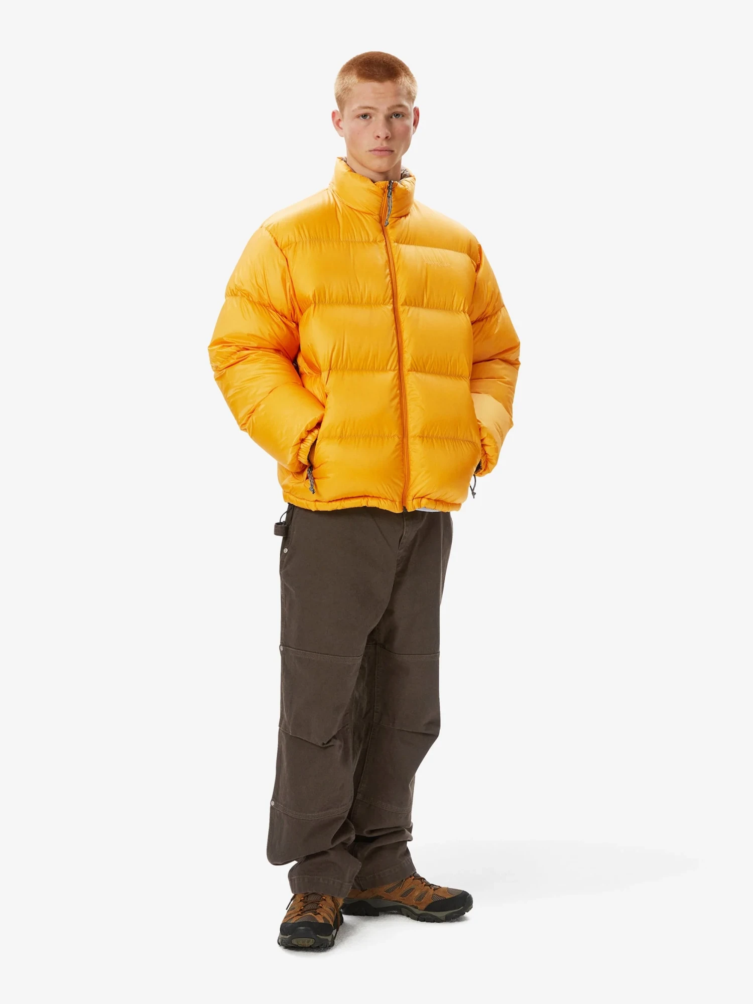 Брюки thisisneverthat Paneled Pant Brown
