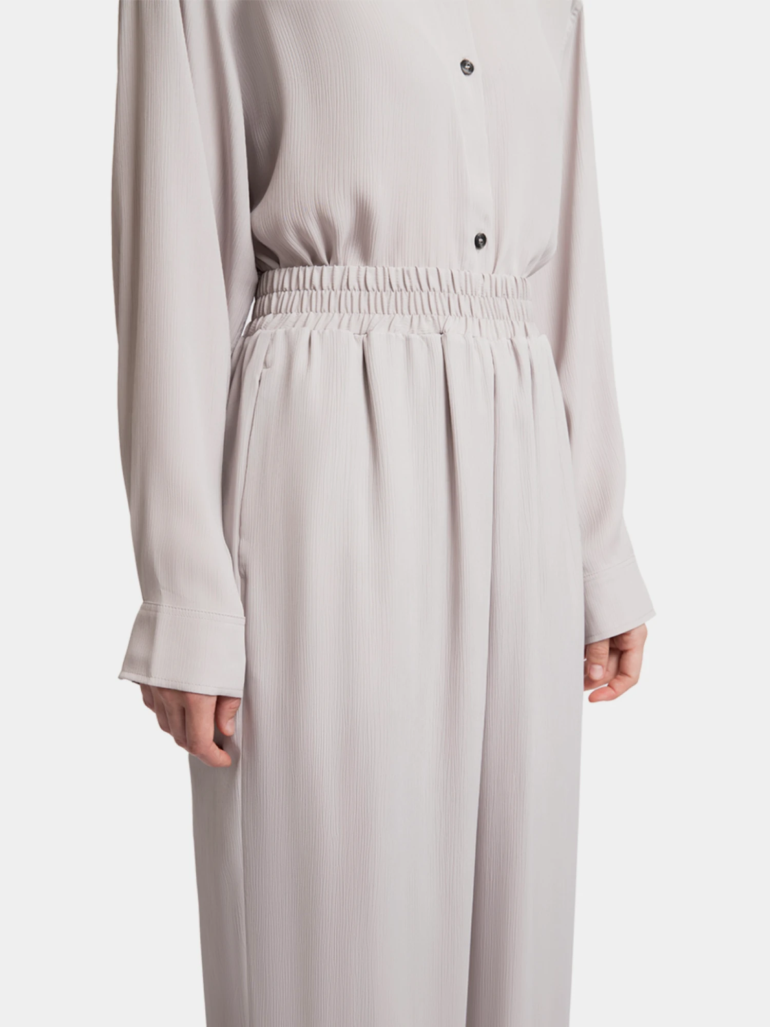 Женские брюки Han Kjøbenhavn Fluid Wide-Leg Trousers Grey