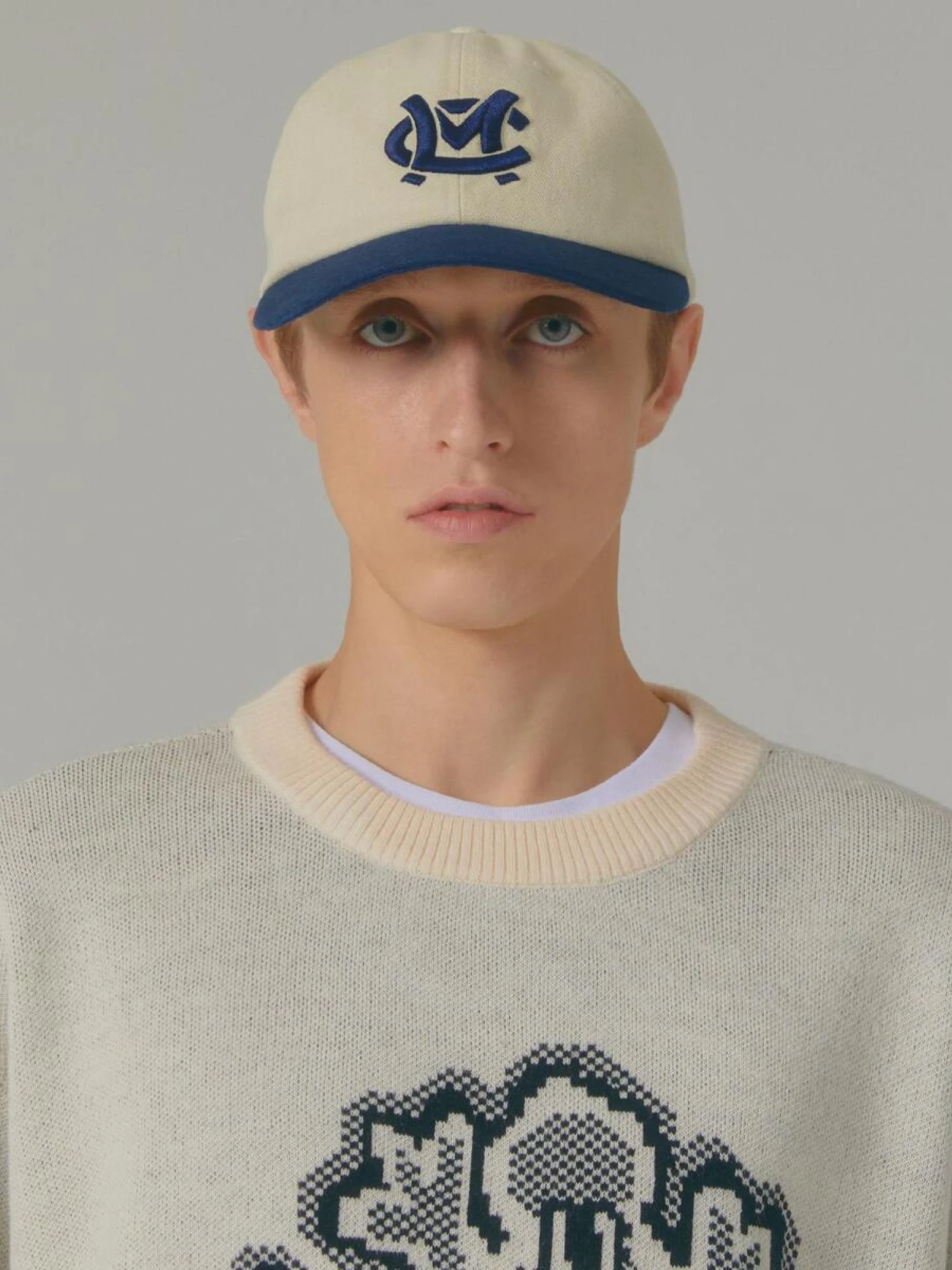 Кепка LMC Baseball Applique 6 Panel Cap Ivory