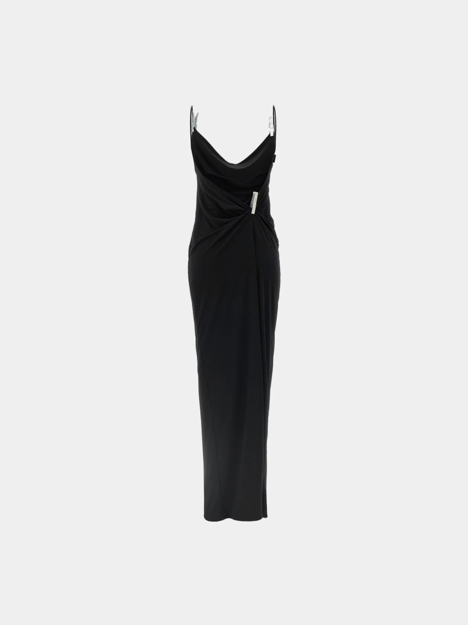 Женское платье Coperni Washing Clip Gala Black