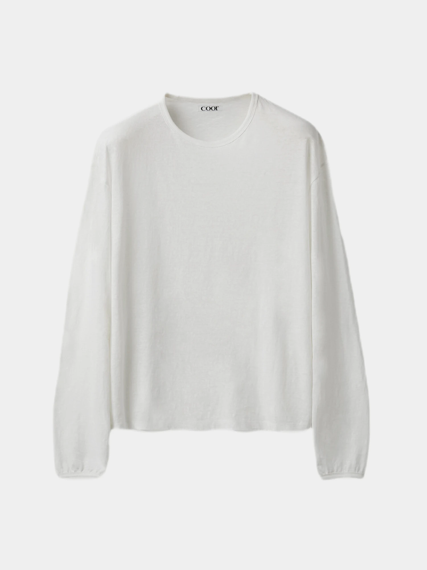 Лонгслив COOR Light Weight White