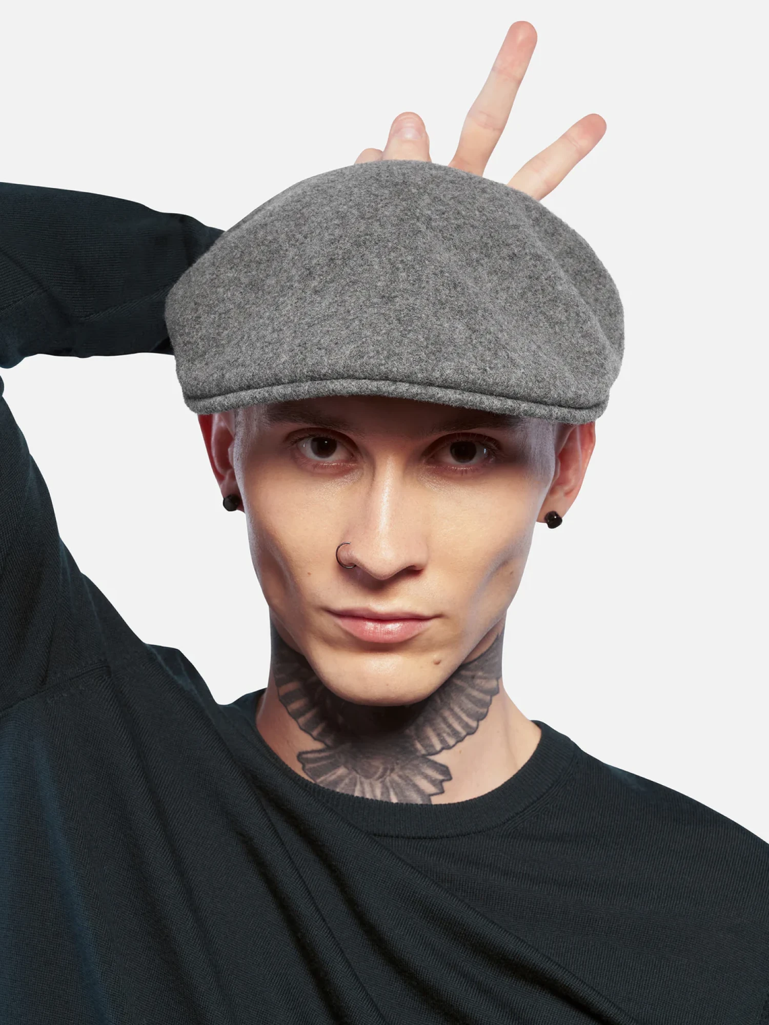 Кепка KANGOL 504 CAP DARK FLANNEL