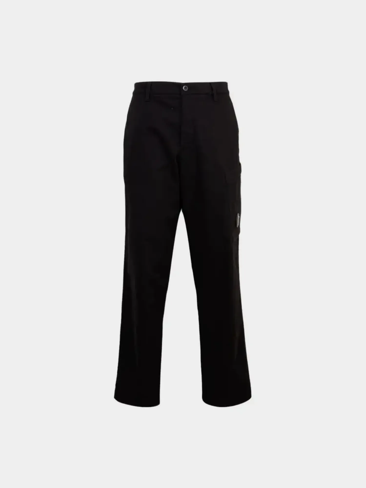 Брюки C.P. Company Stretch Sateen Regular Cargo Black