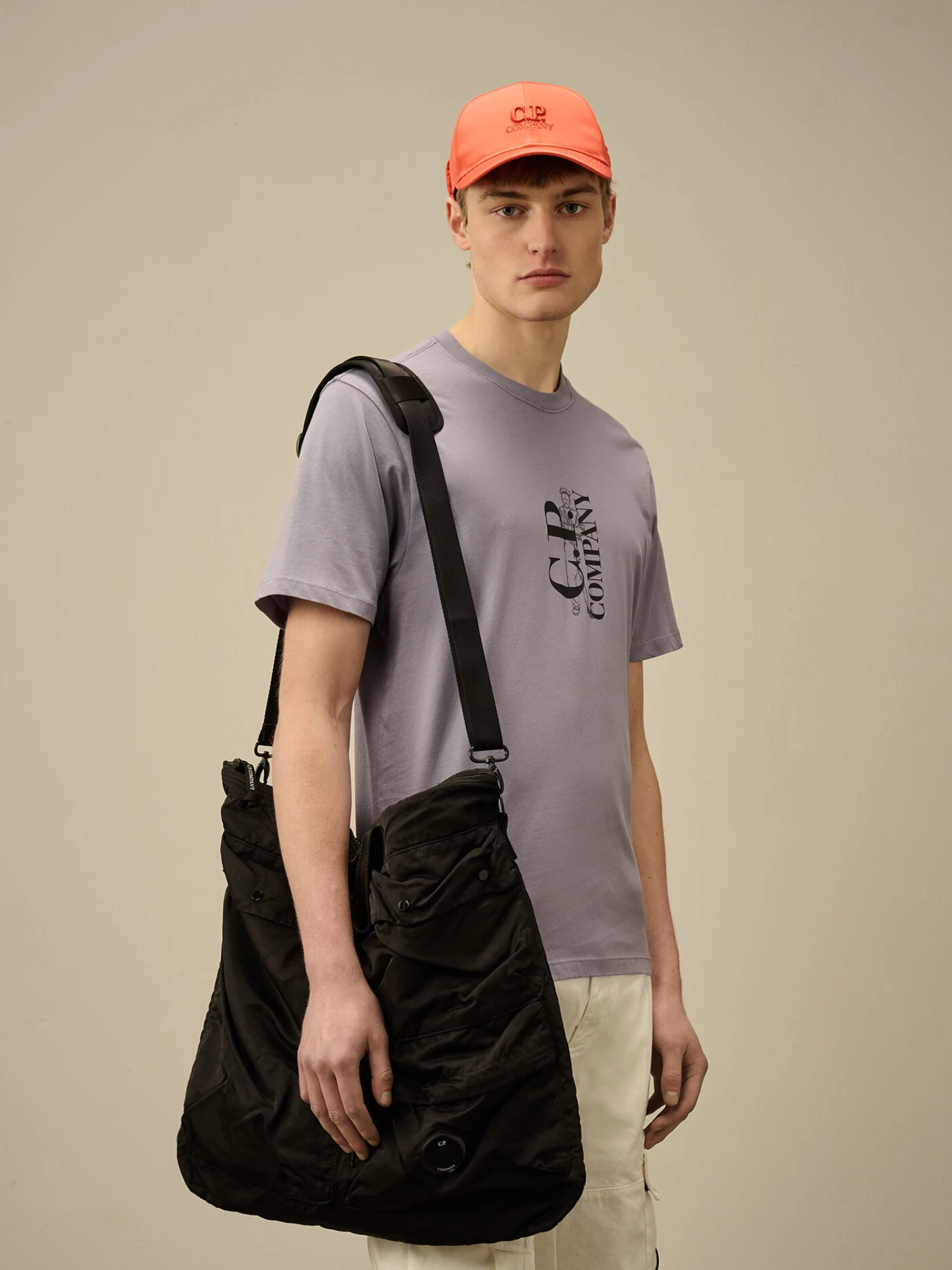 Тоут C.P. Company Nylon B Lens Tote Bag Black