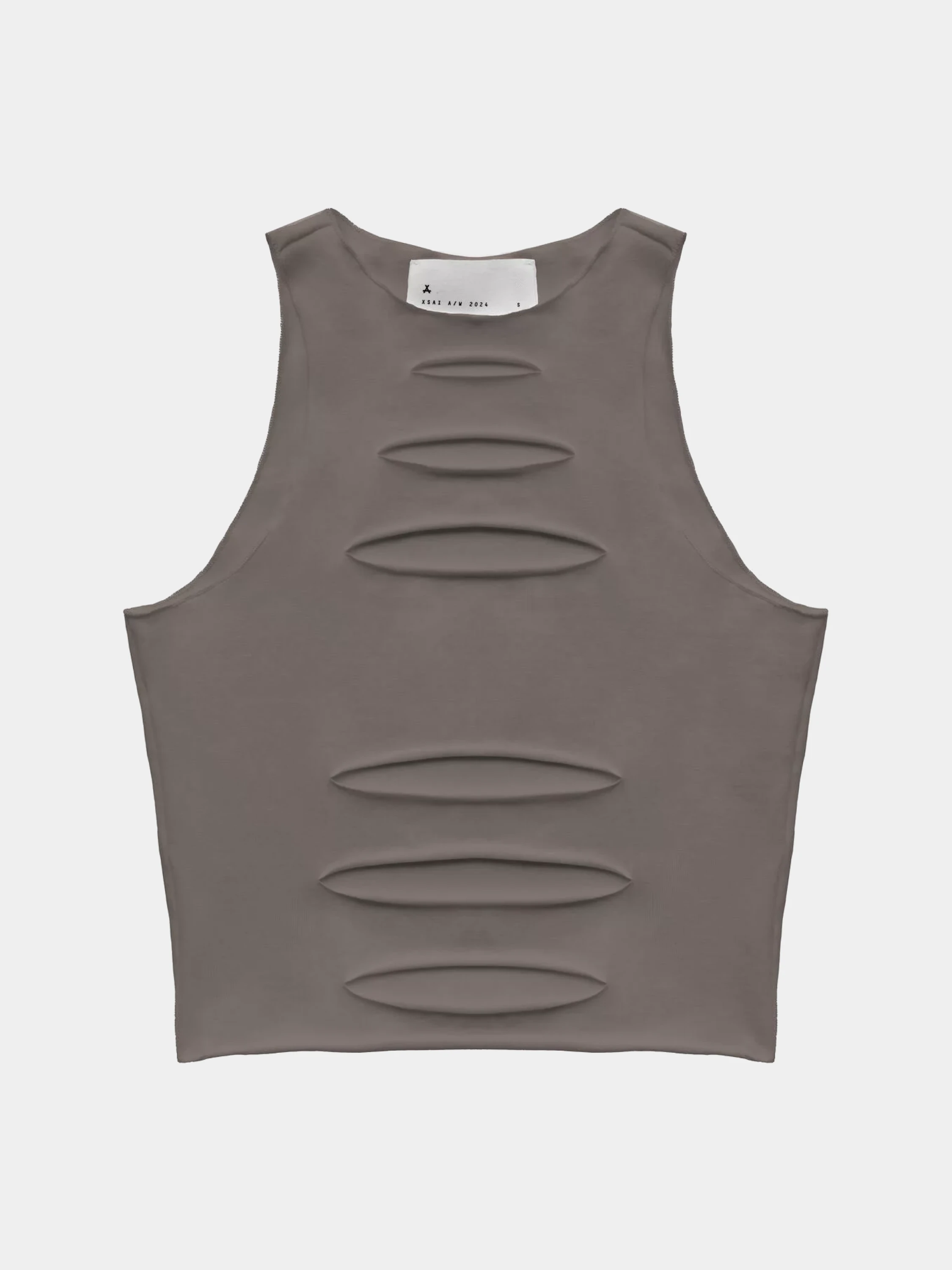 Женский топ XSAI RIPPED TOP 02 Warm Gray