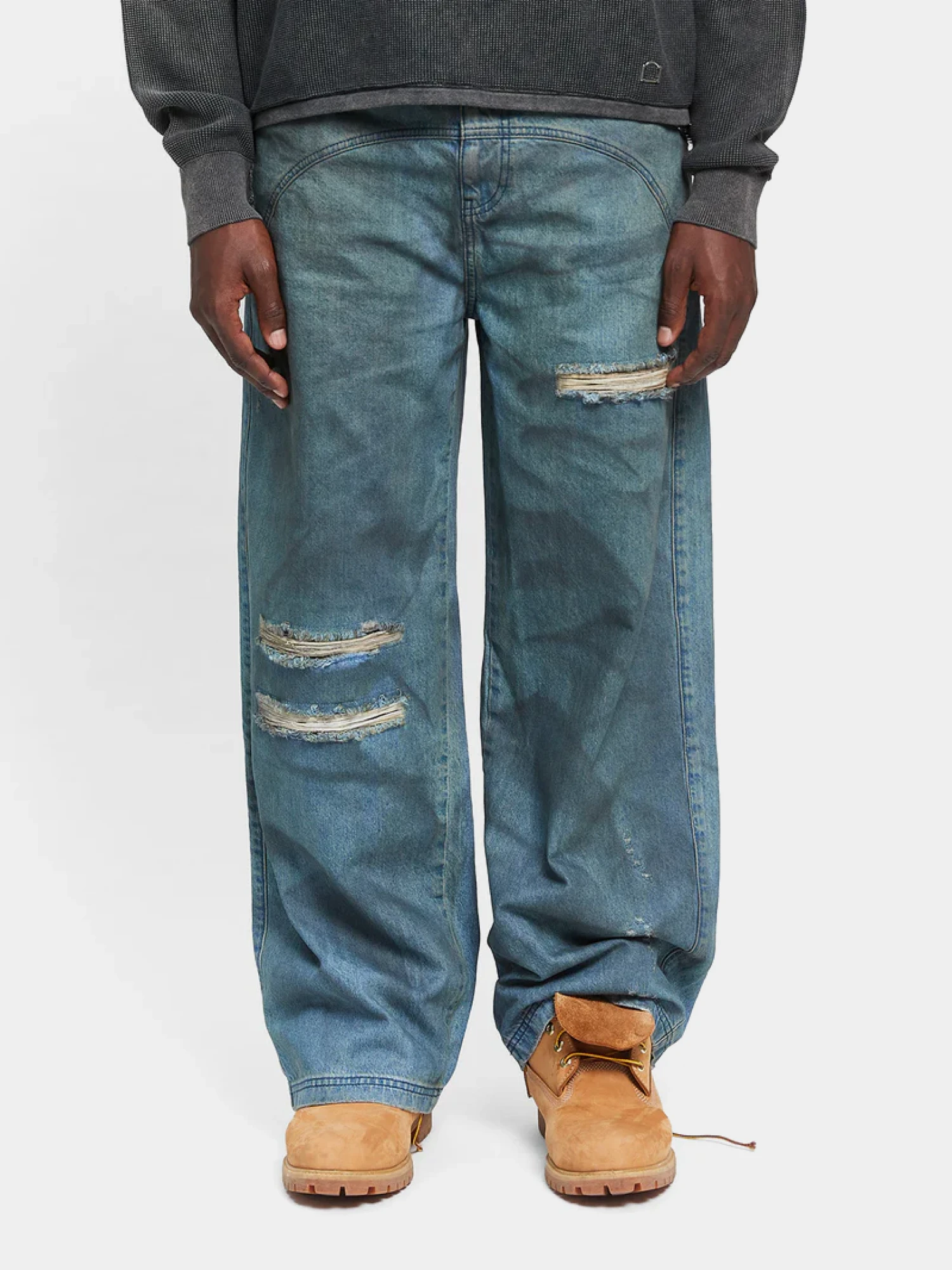 Джинсы RETERNITY Painted Aristan Denim Washed Blue