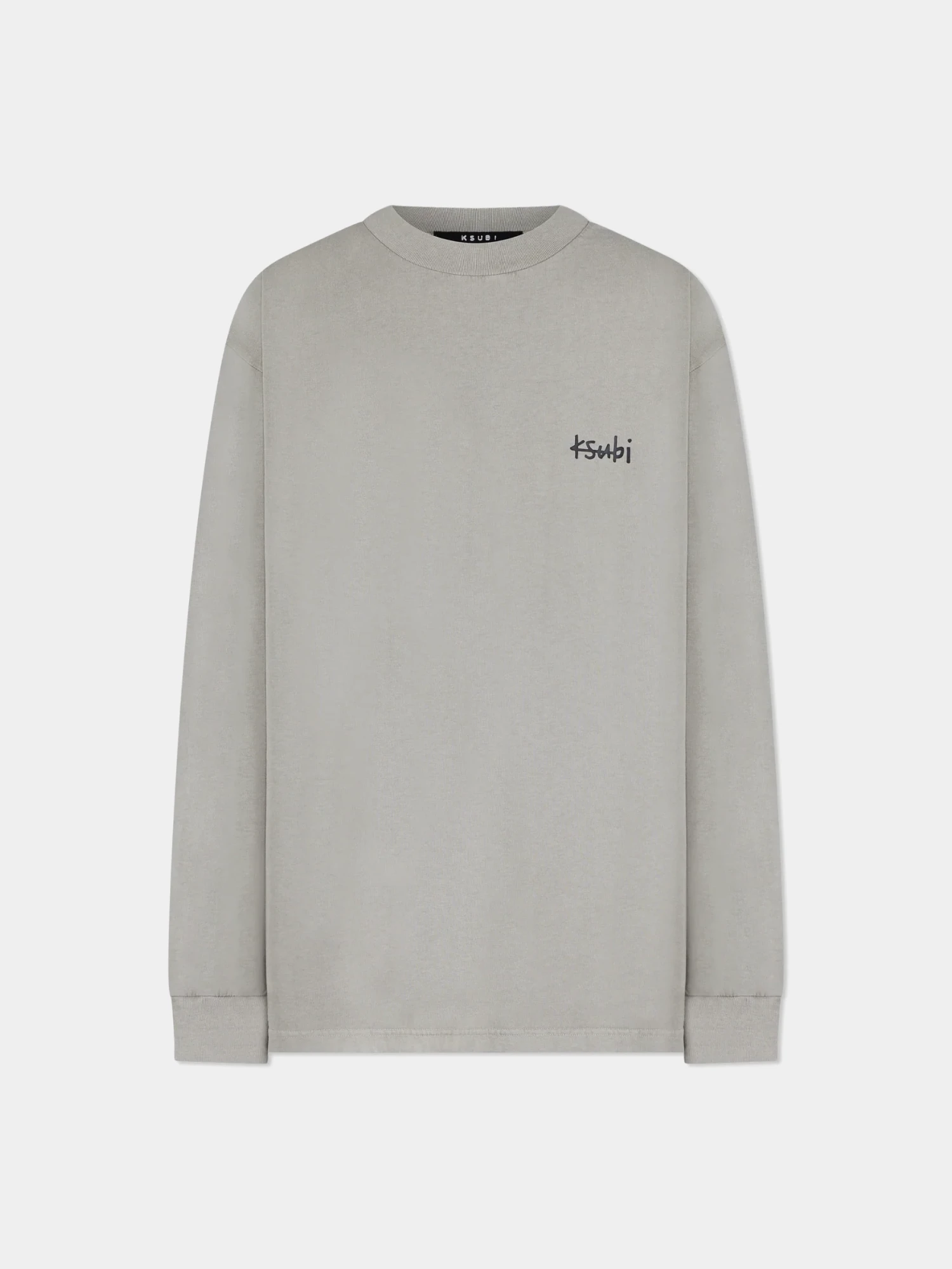 Лонгслив Ksubi All Day Biggie LS Dust Grey