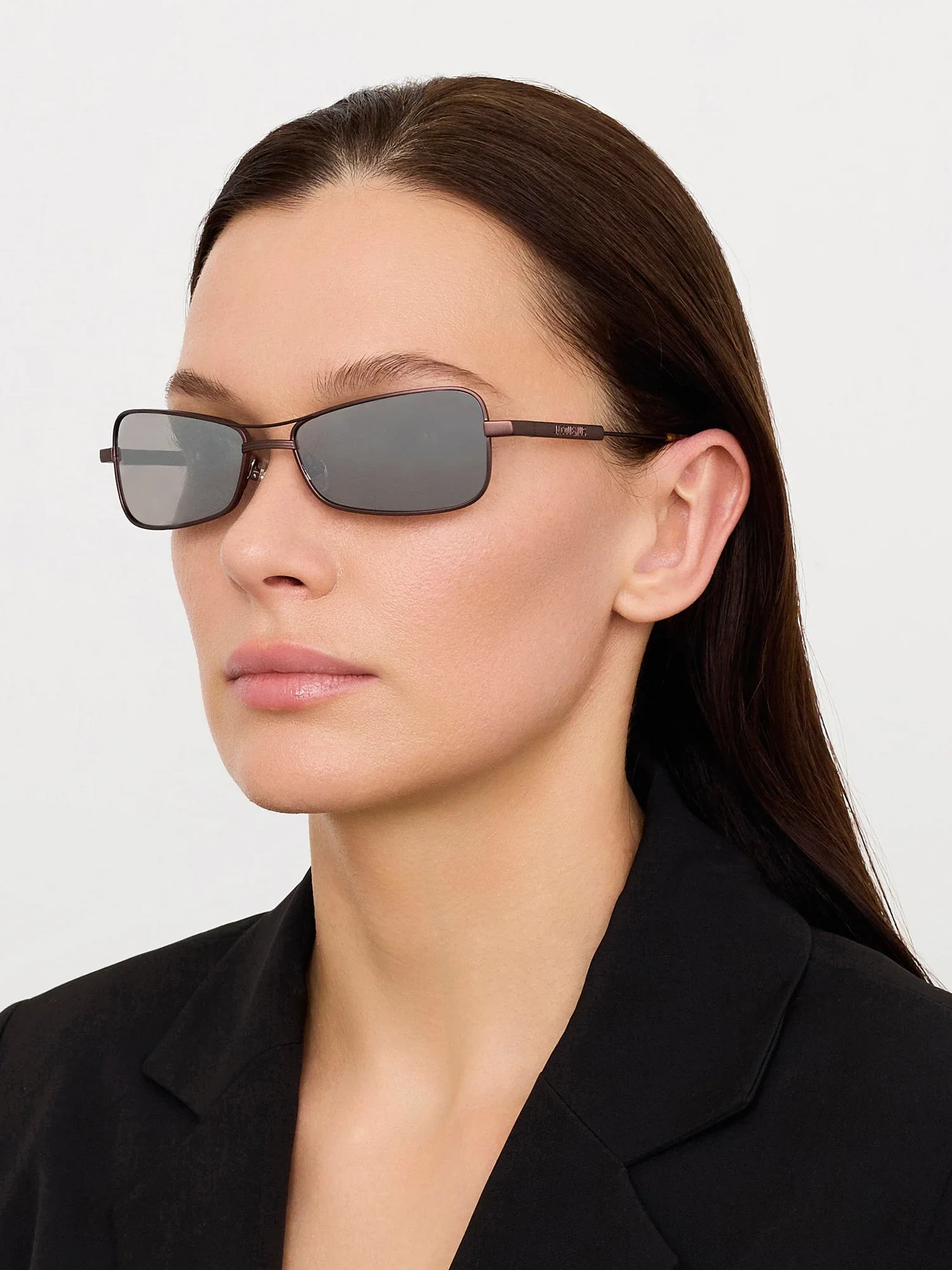 Очки JACQUEMUS Statzione Matt Brown