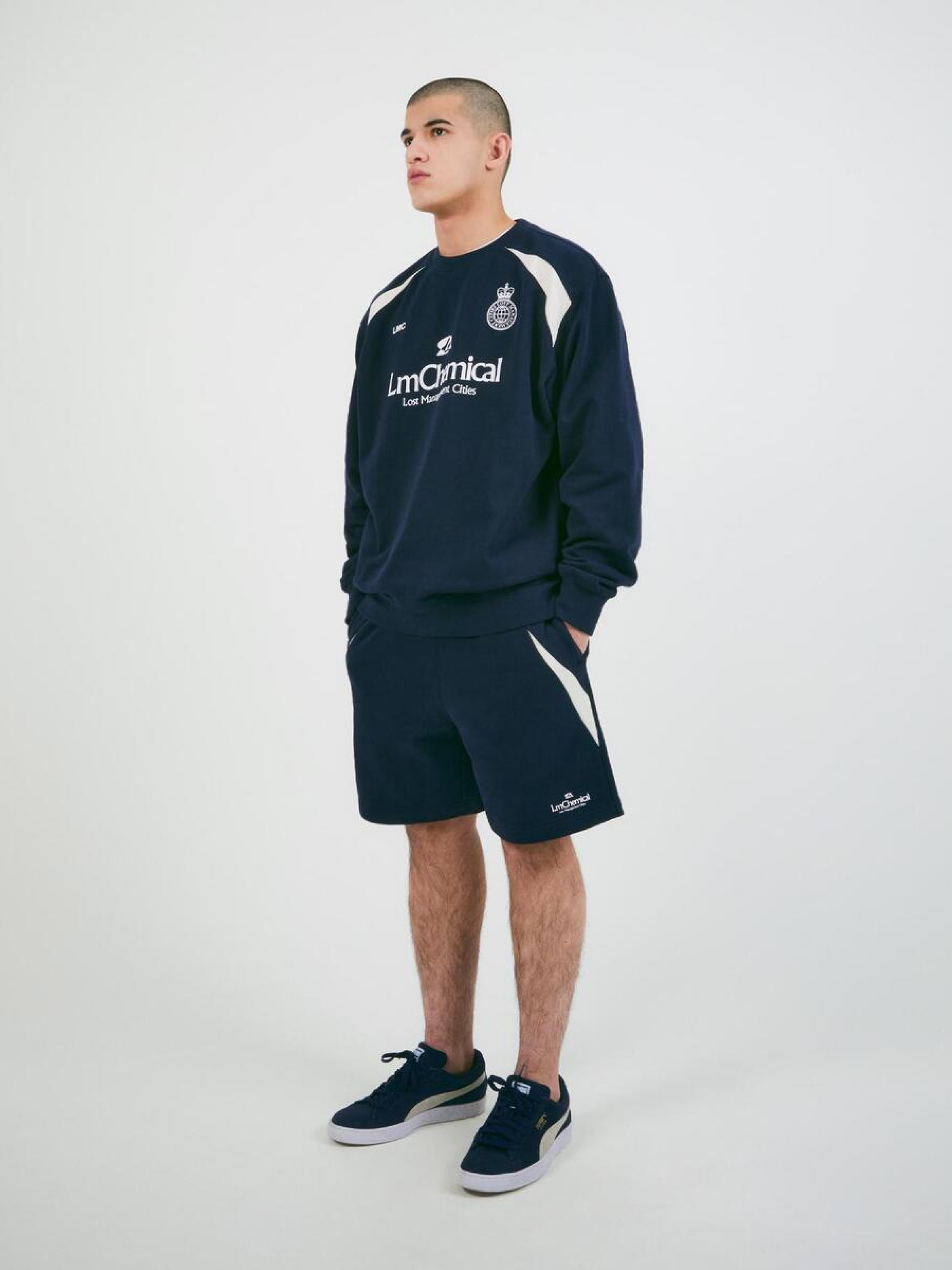 Шорты LMC Chemical Soccer Sweatshorts Navy