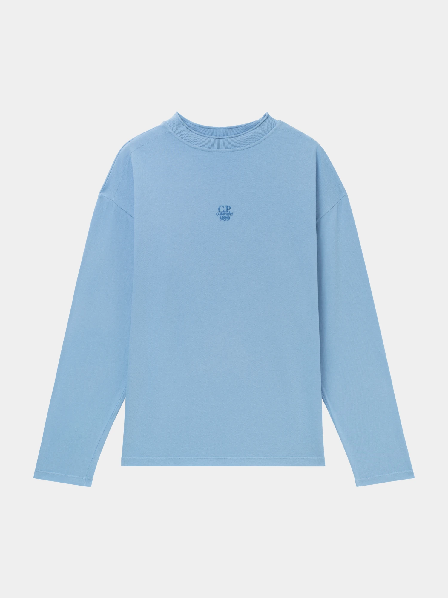 Лонгслив C.P. Company 20/1 Jersey Boxy Logo Pacific Coast