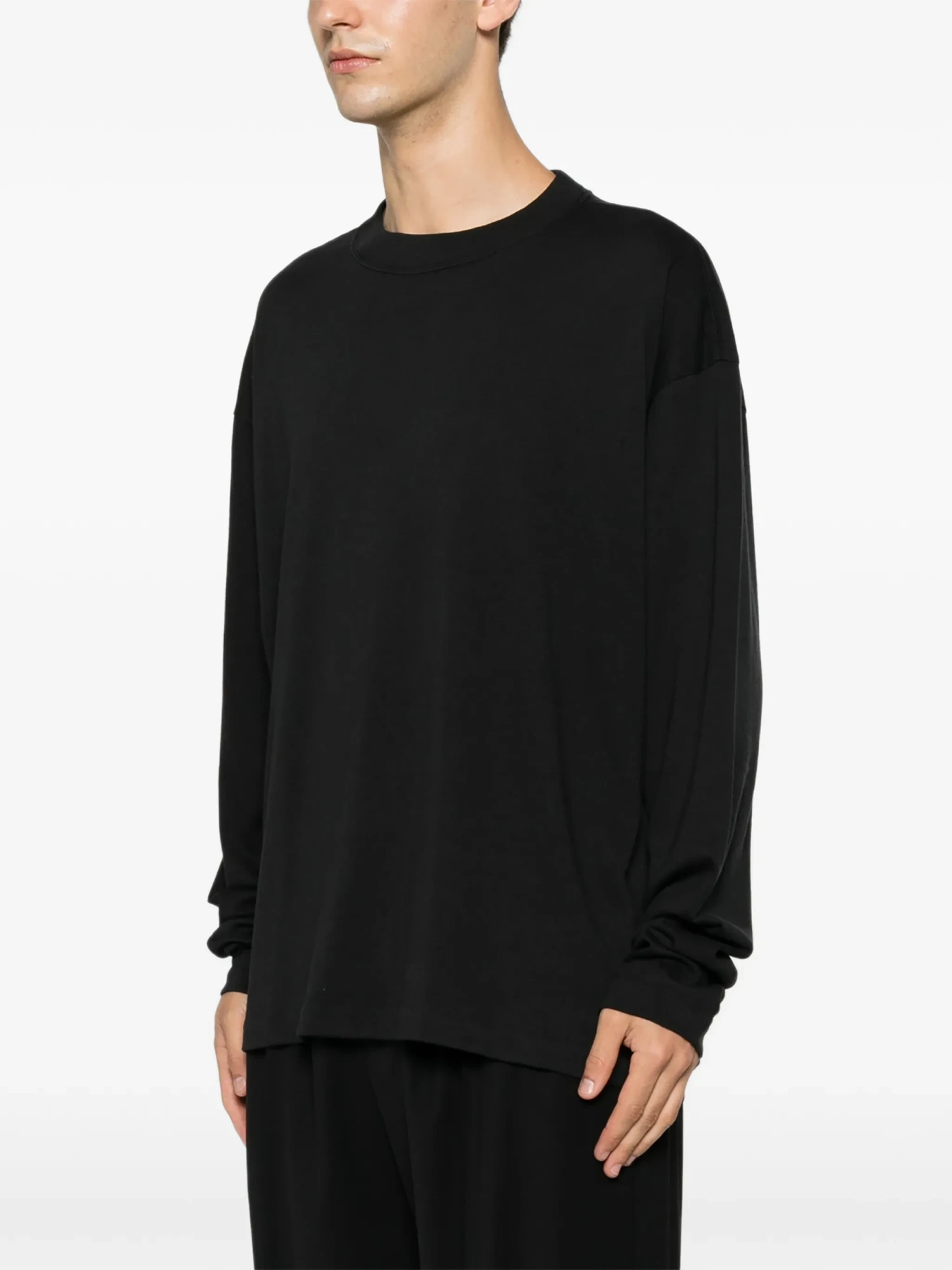 Лонгслив Fear of God ESSENTIALS Signature Vintage Black