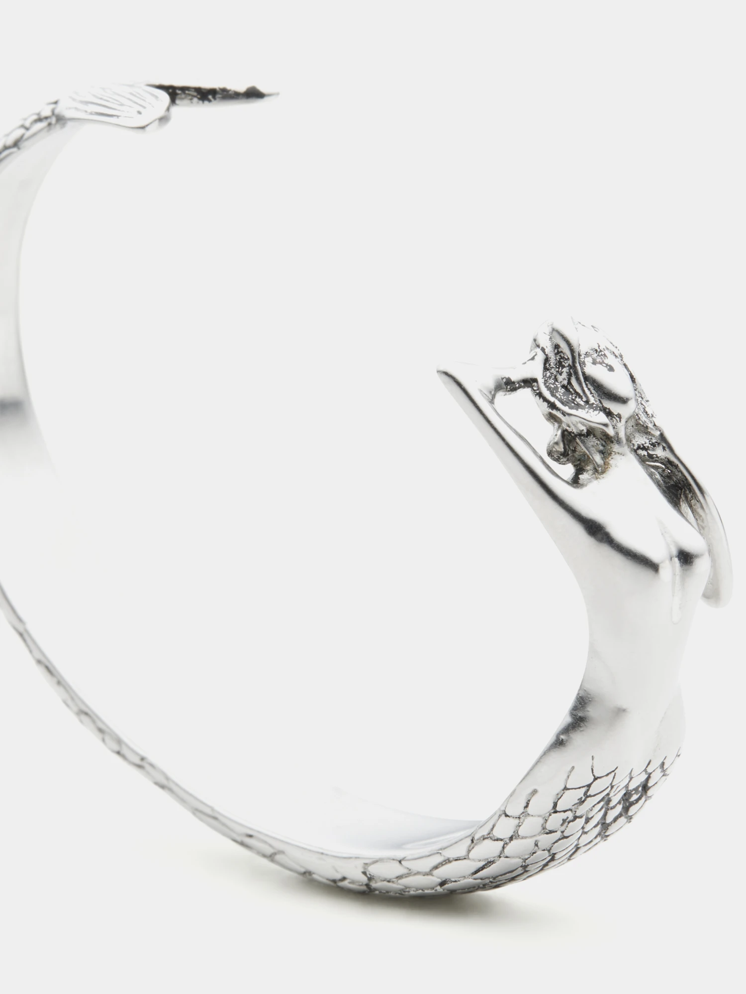 Браслет MM6 Maison Margiela Mermaid Cuff Polished Palladio