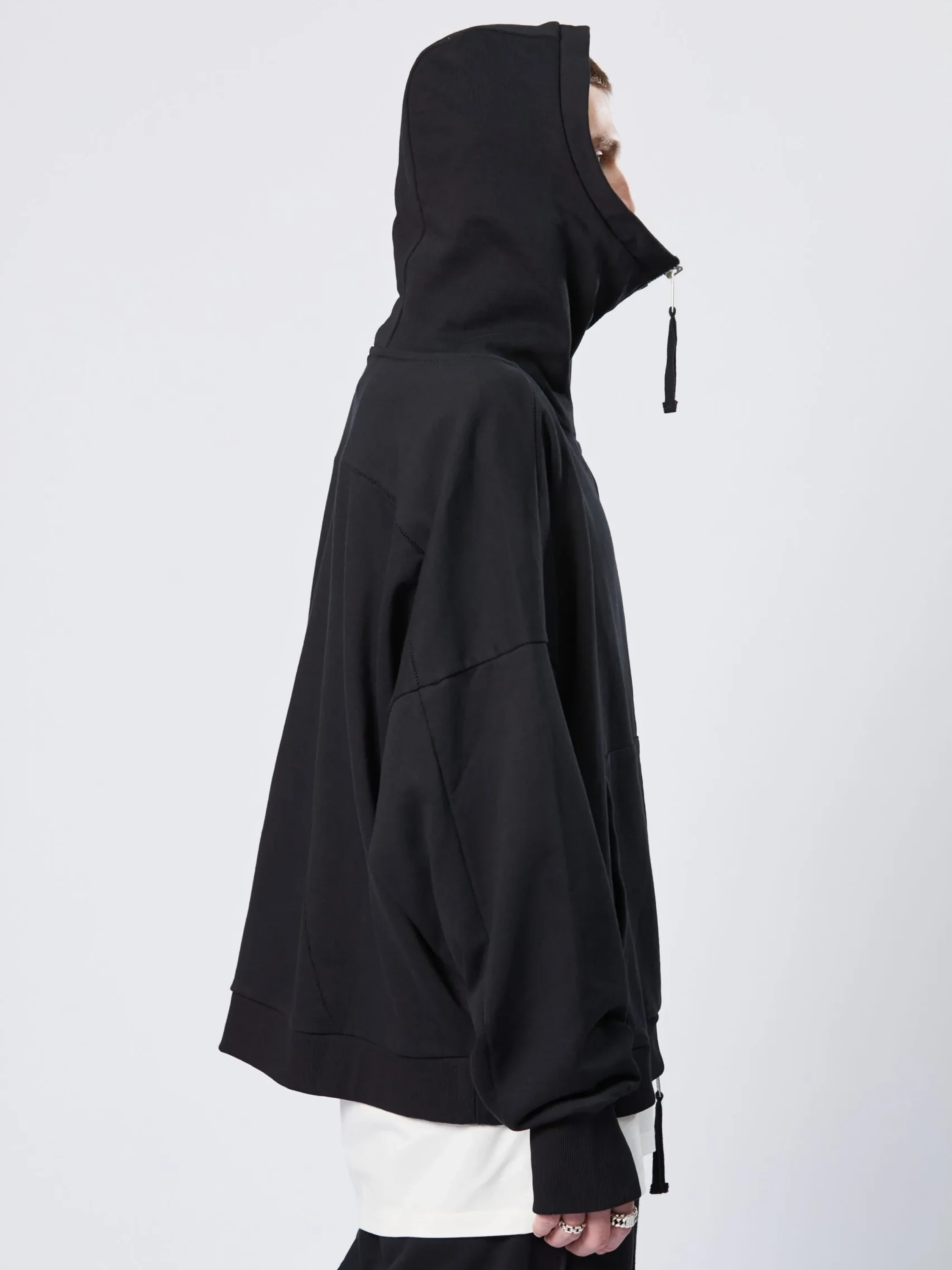 Толстовка на молнии thom/krom M SJ 628 Black