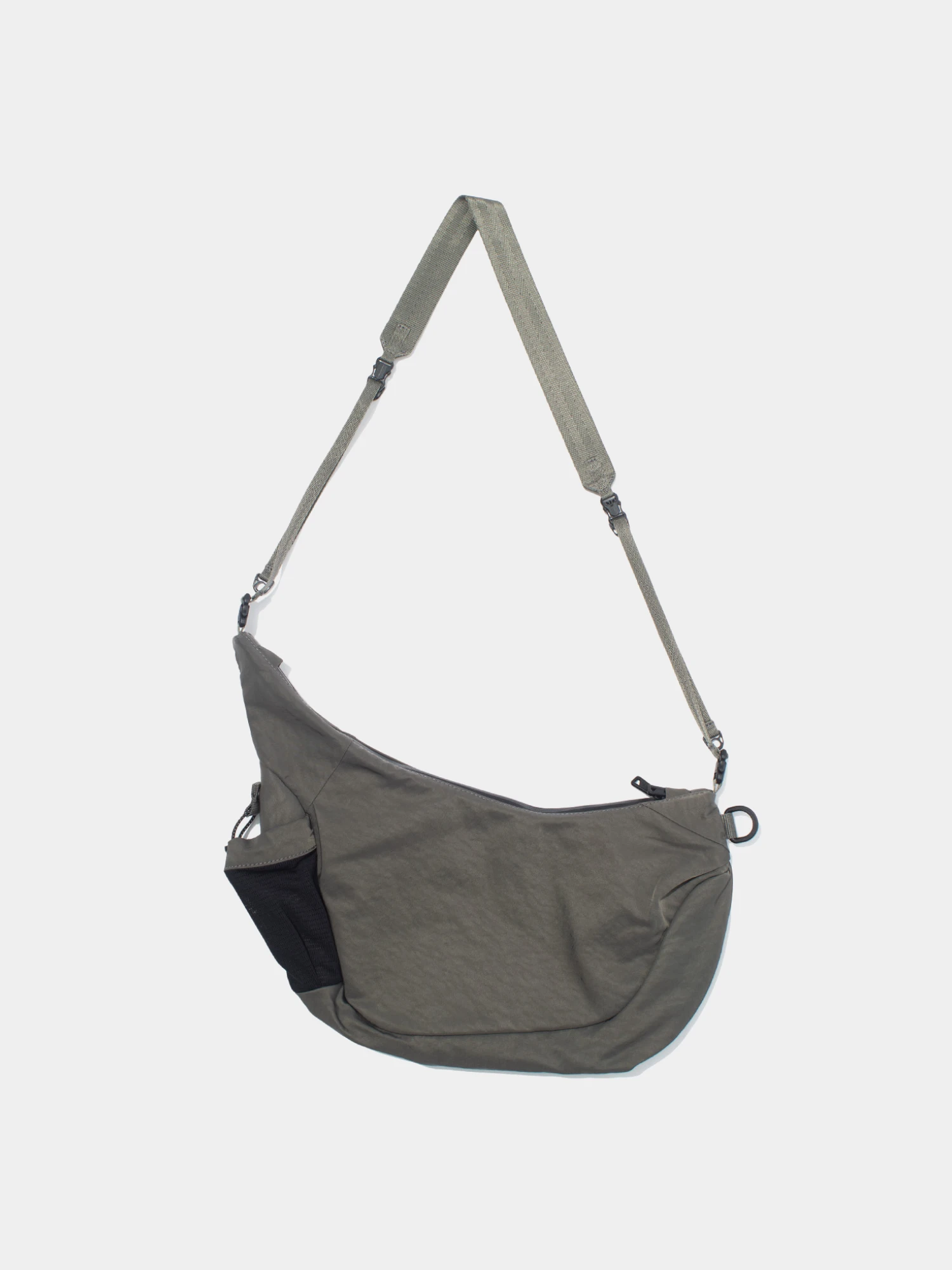 Сумка F/CE. Textured Twill Horn Mini Charcoal