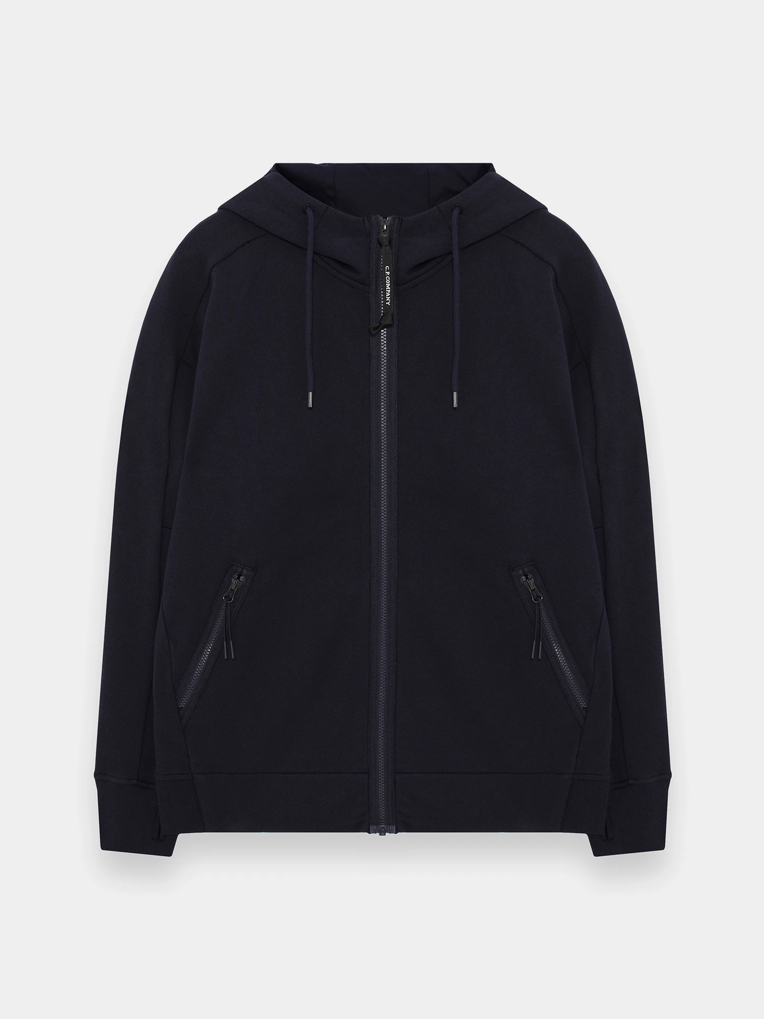 Зип-худи C.P. Company Diagonal Raised Fleece Total Eclipse