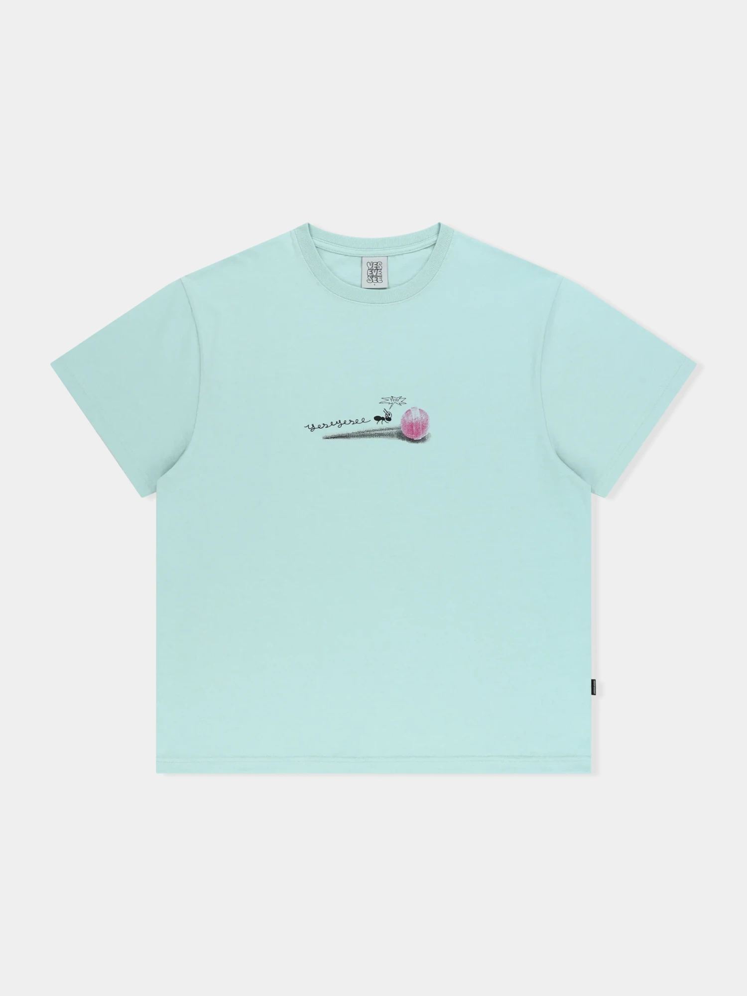 Футболка YESEYESEE Anthill Logo Tee Slate