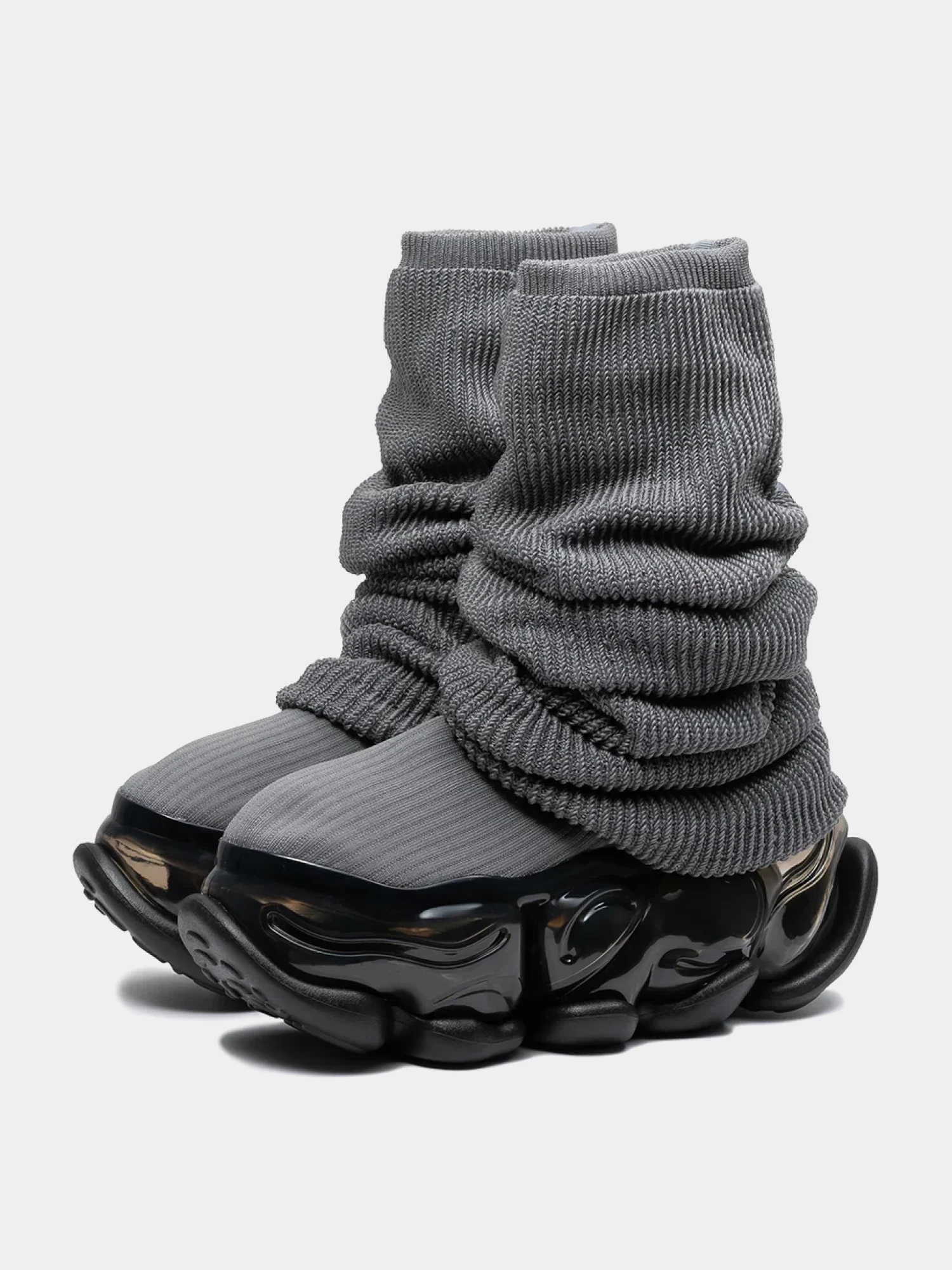 Женские кроссовки GROUNDS Skyscraper Loose Socks Grey