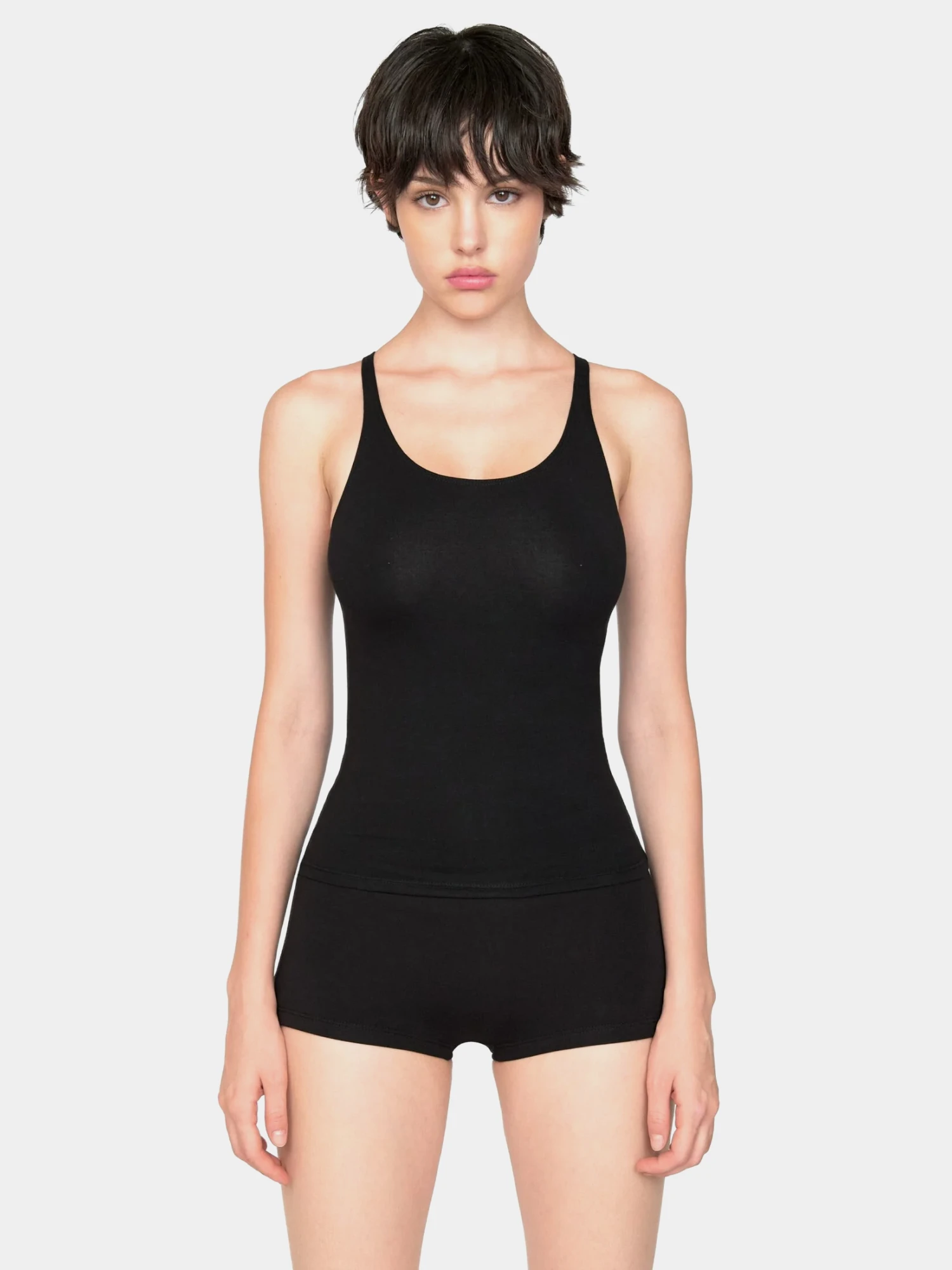 Женский топ XSAI Tank Top 02 Dusty Black