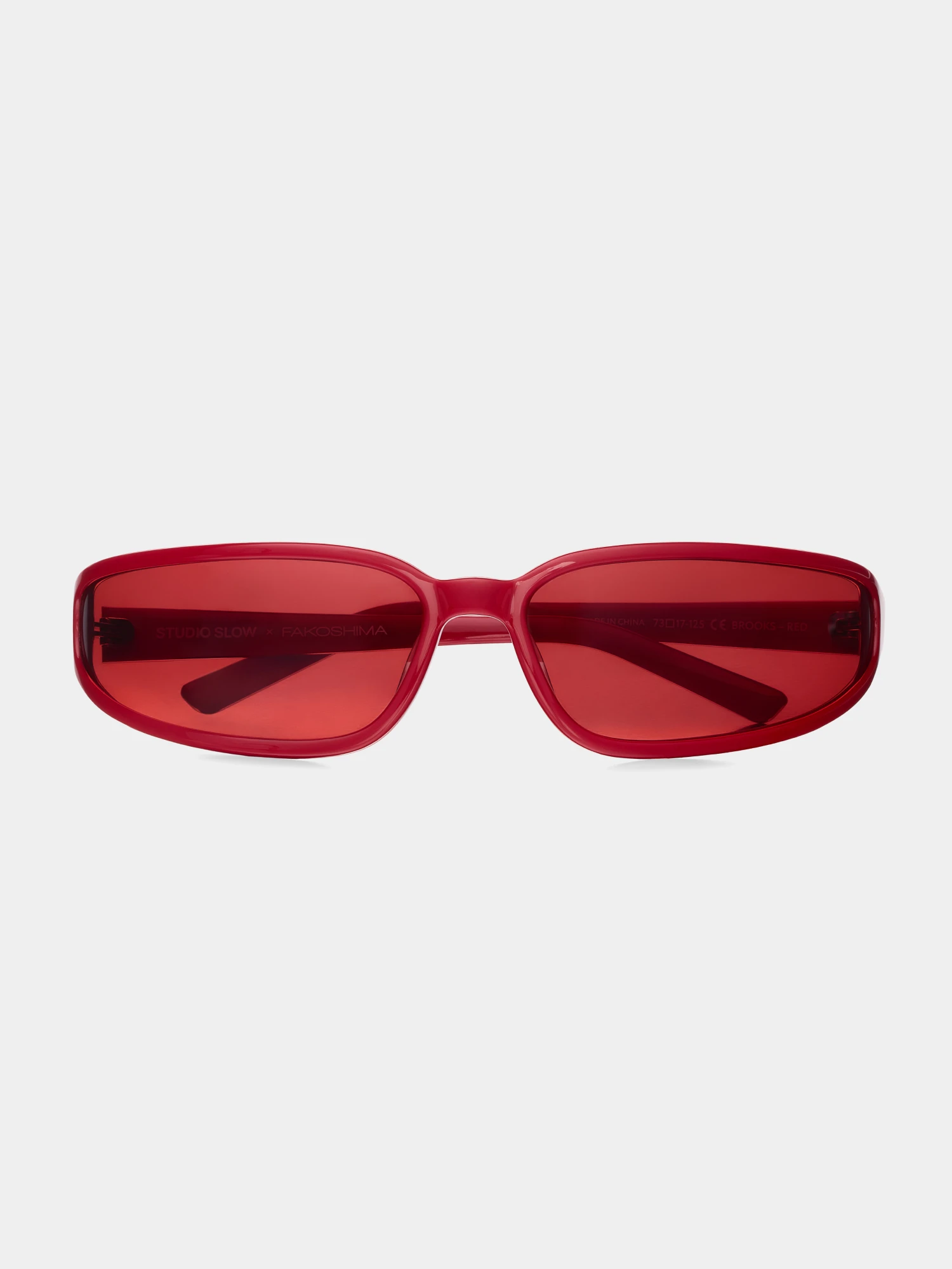 Очки Studio Slow X FAKOSHIMA Brooks Glossy Red