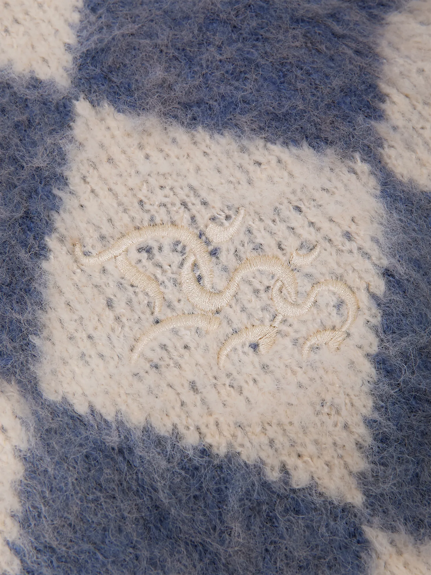 Кардиган Studio Slow x Daze Exclusive Devil Logo Blue
