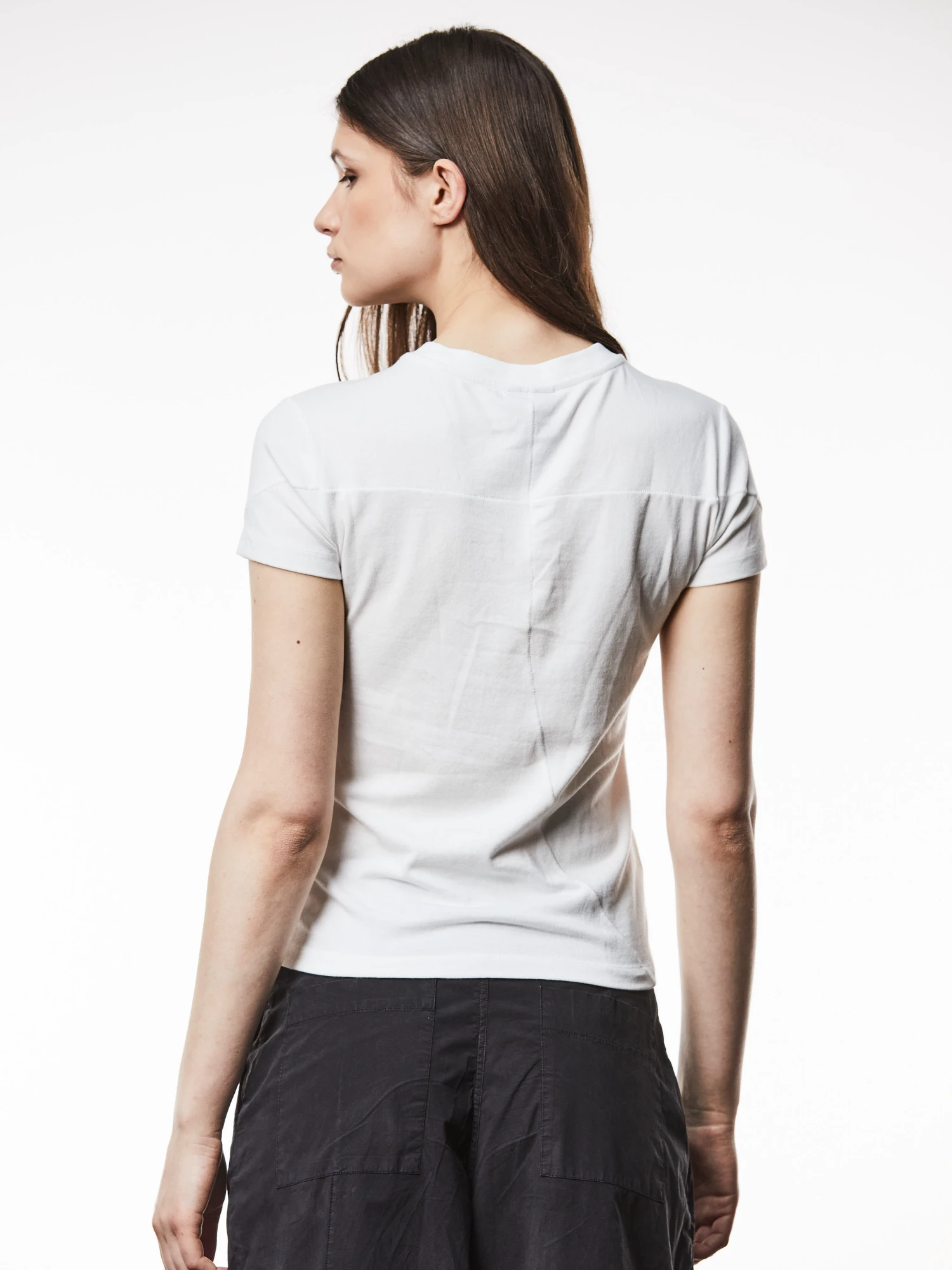 Женская футболка thom/krom W TS 572 Off White