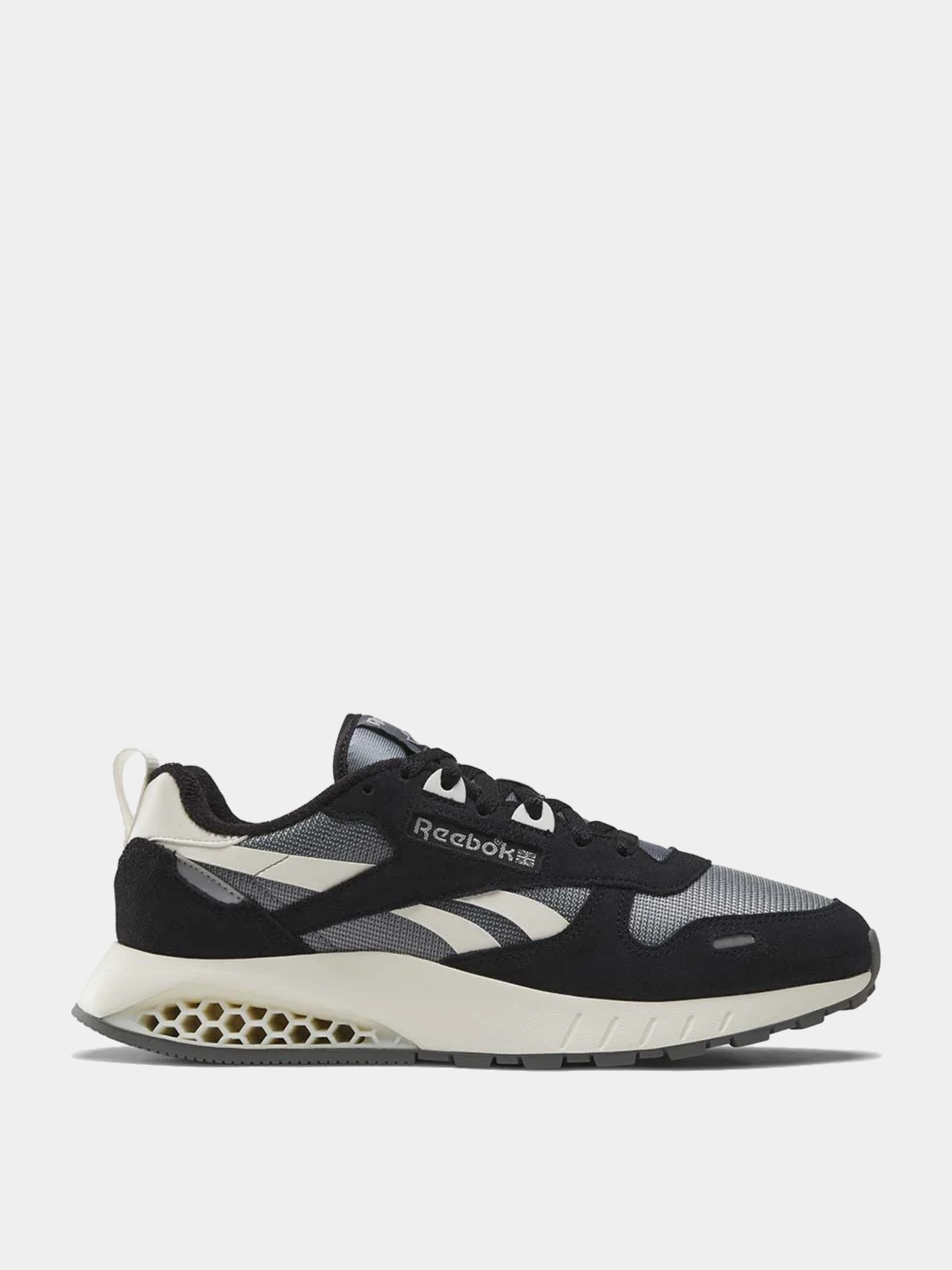 Кроссовки Reebok Classic Leather Hexalite Black/Grey